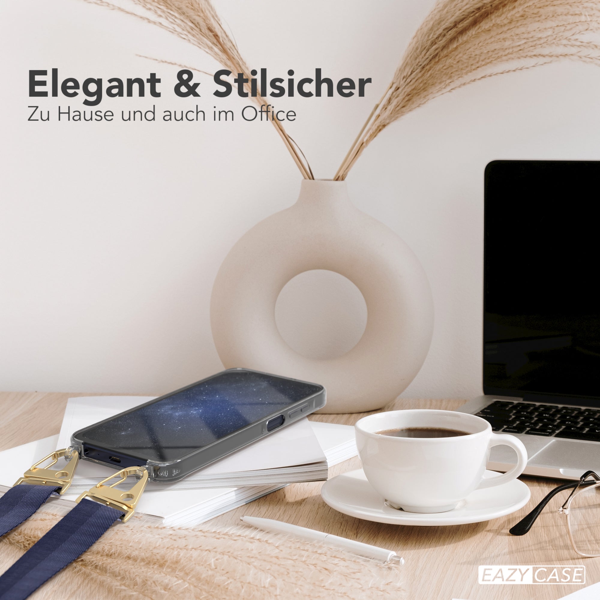 Galaxy A15 Hülle + breites Band