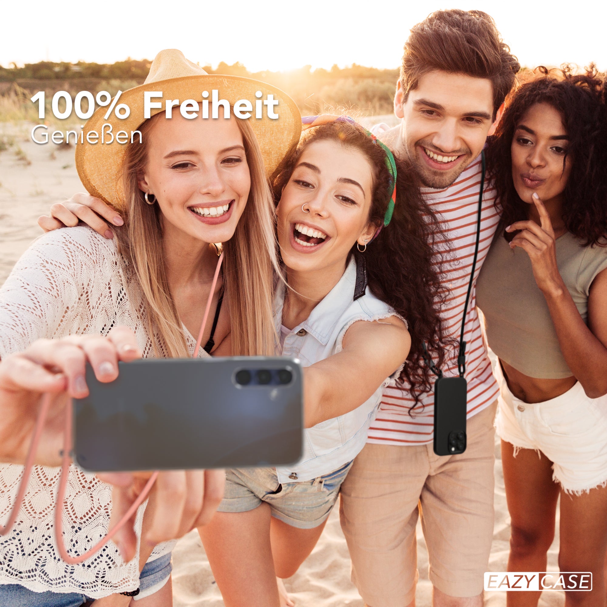 Galaxy A15 Hülle + Uni Kordel