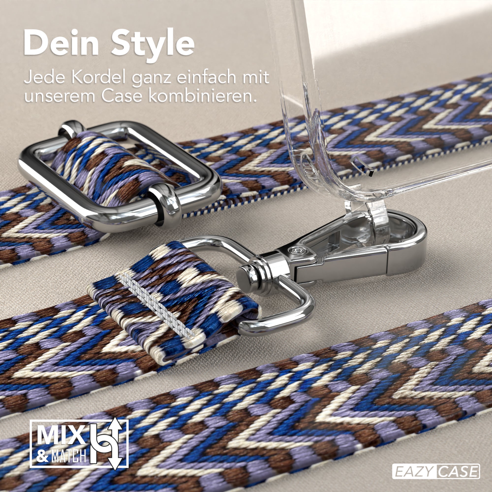 Galaxy A15 Hülle + Boho Band