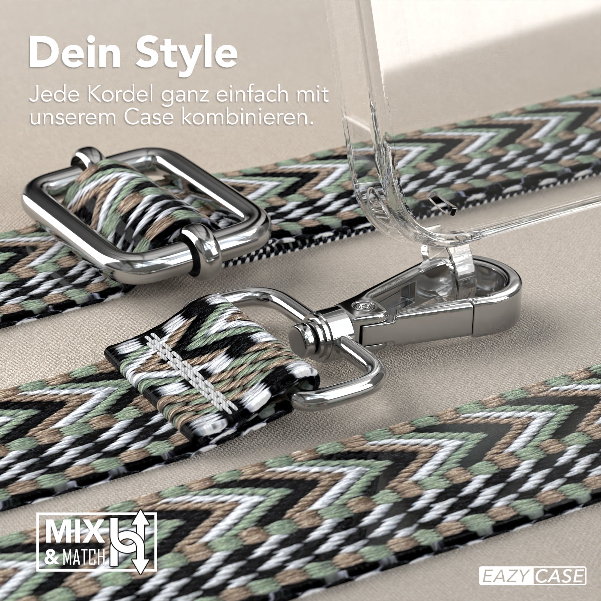 Galaxy A15 Hülle + Boho Band