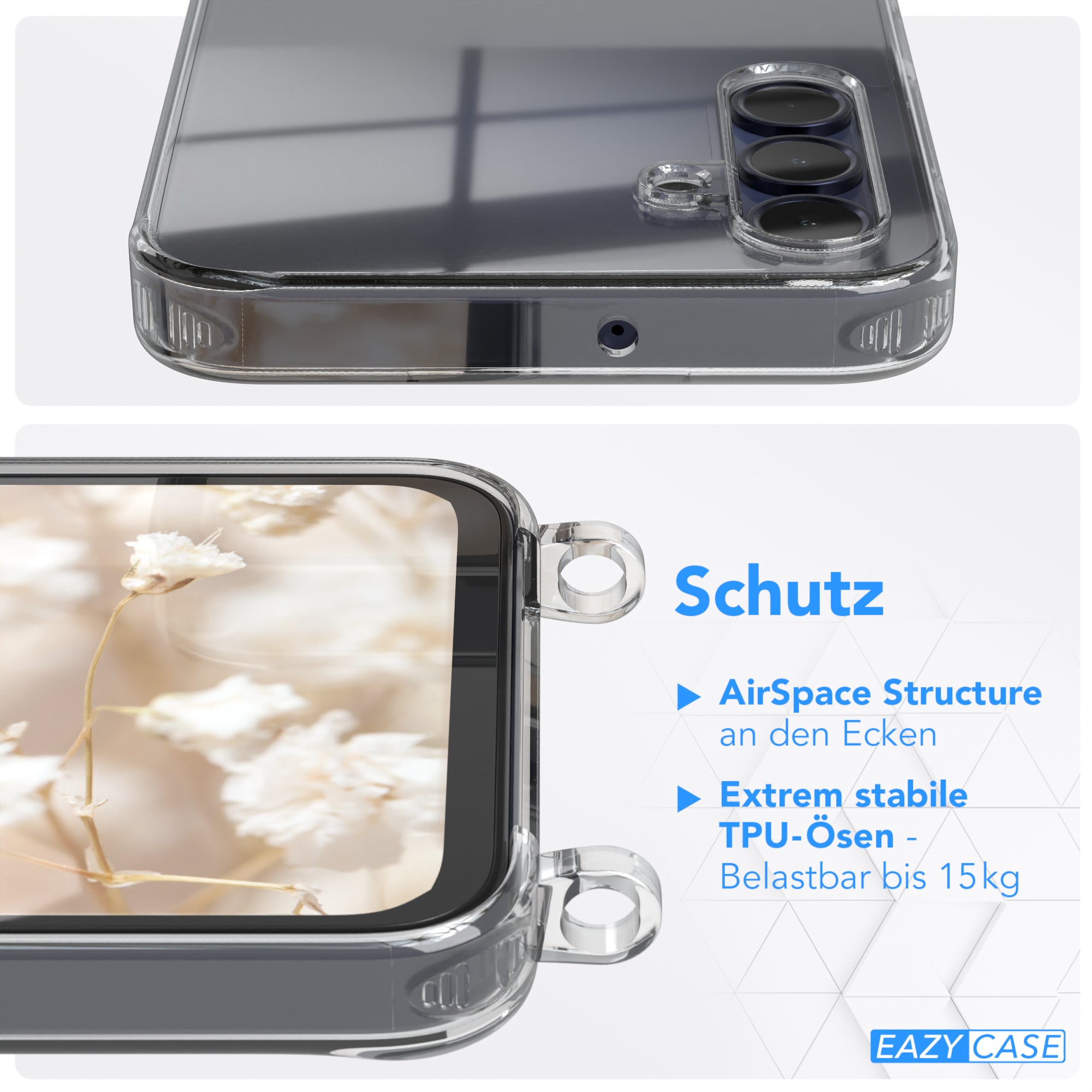 Galaxy A15 Hülle + Boho Band