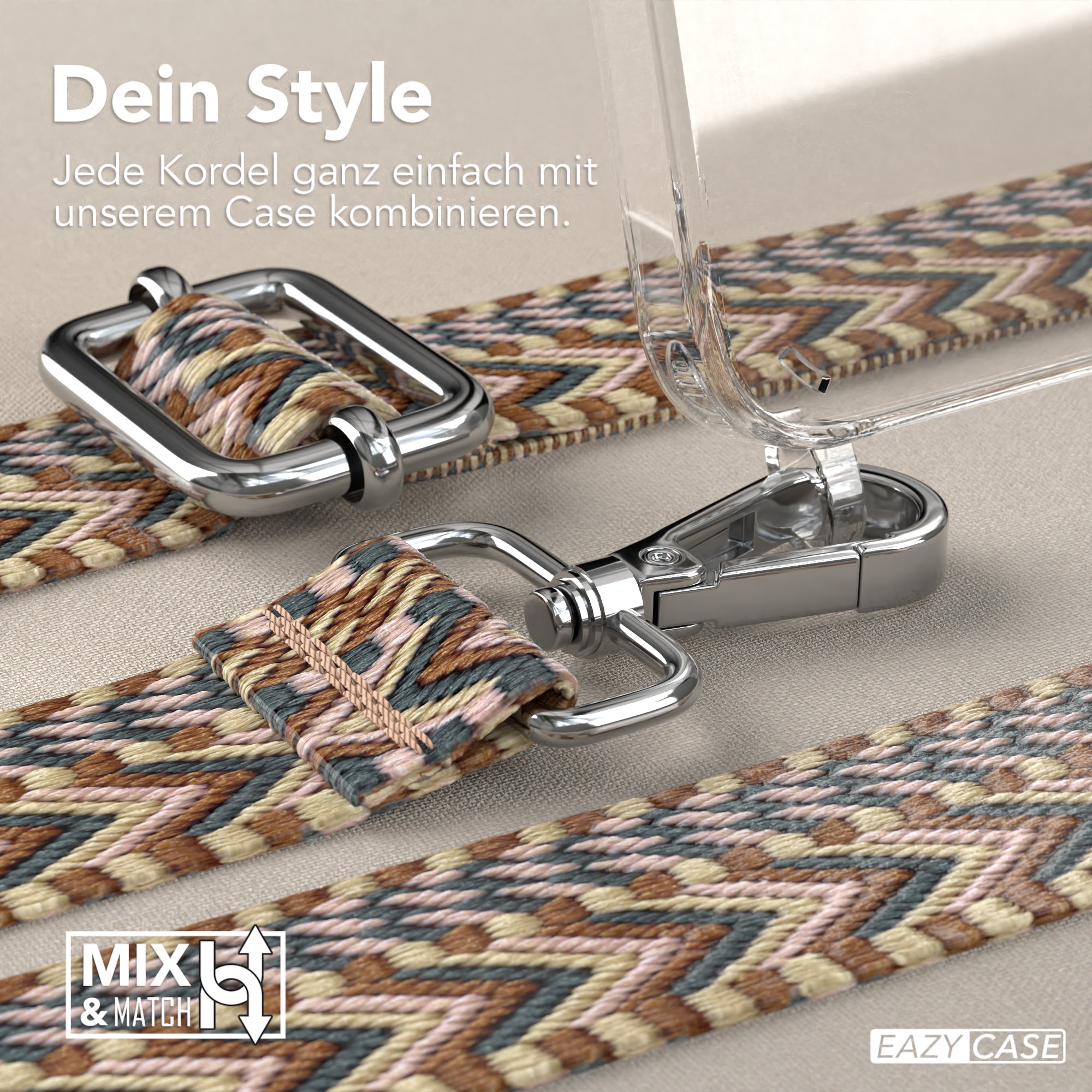 Galaxy A15 Hülle + Boho Band