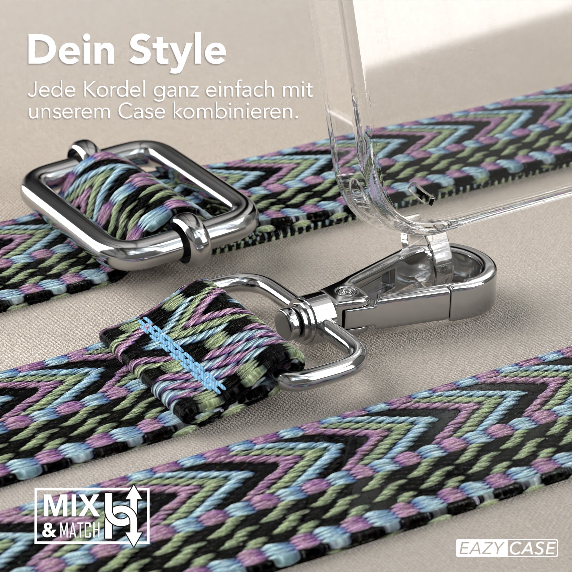 Galaxy A15 Hülle + Boho Band