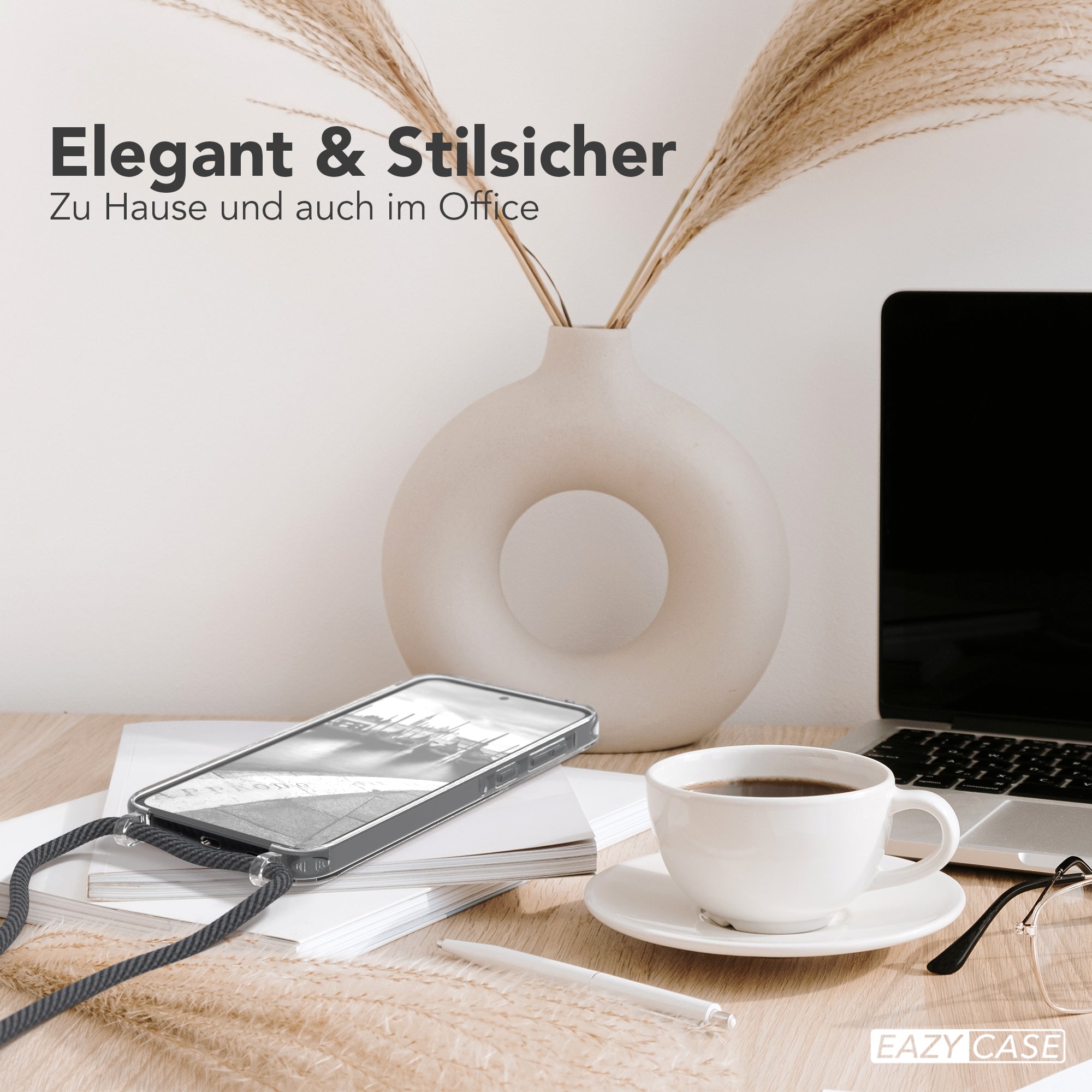 Galaxy A35 transparente Hülle + Kordel