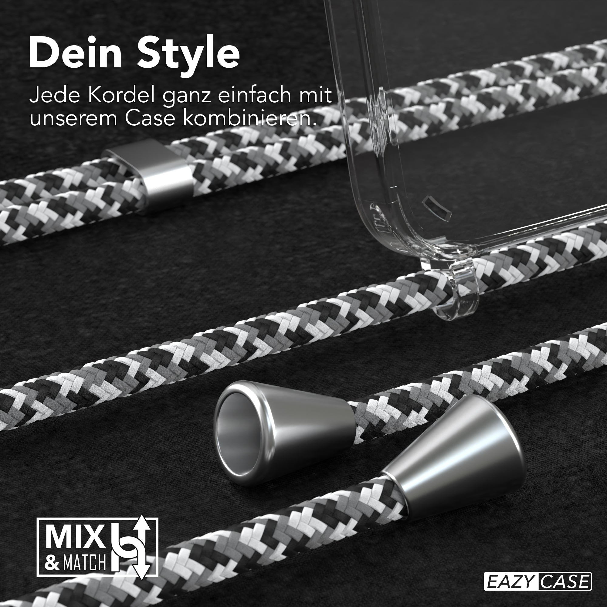 Galaxy A35 transparente Hülle + Kordel