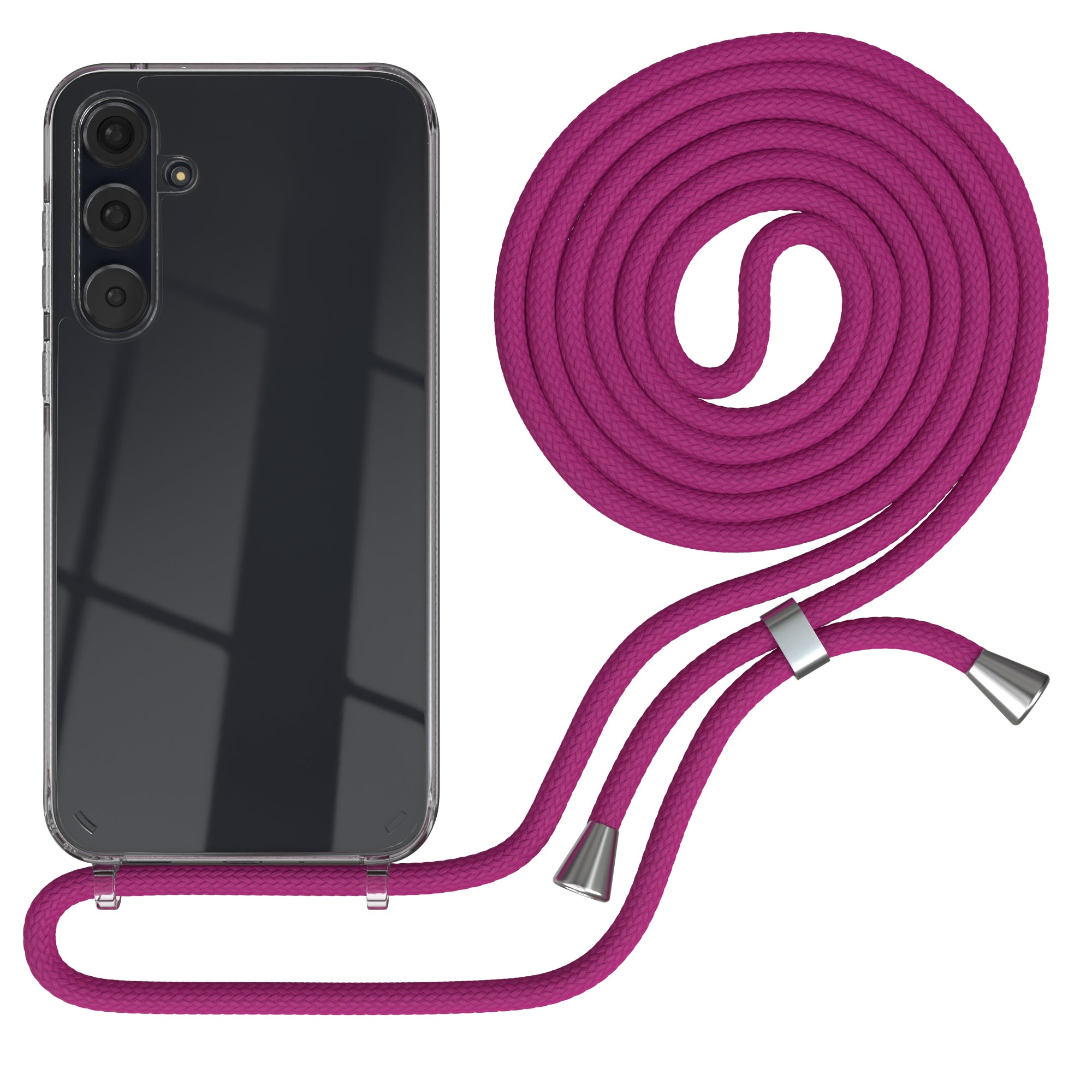 Galaxy A35 transparente Hülle + Kordel