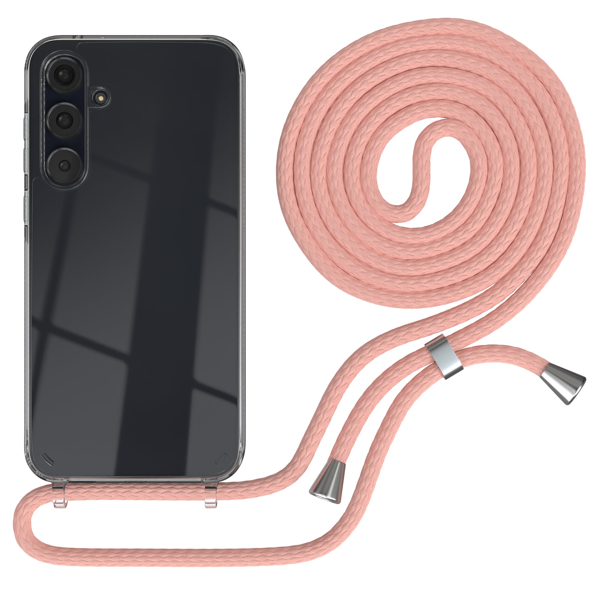 Galaxy A35 transparente Hülle + Kordel