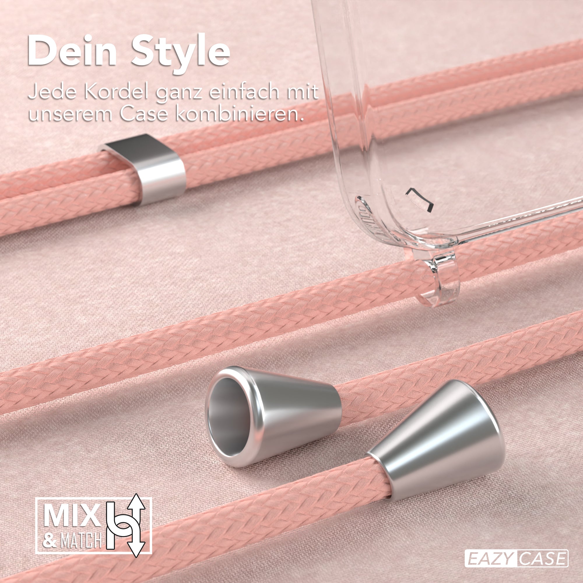 Galaxy A35 transparente Hülle + Kordel