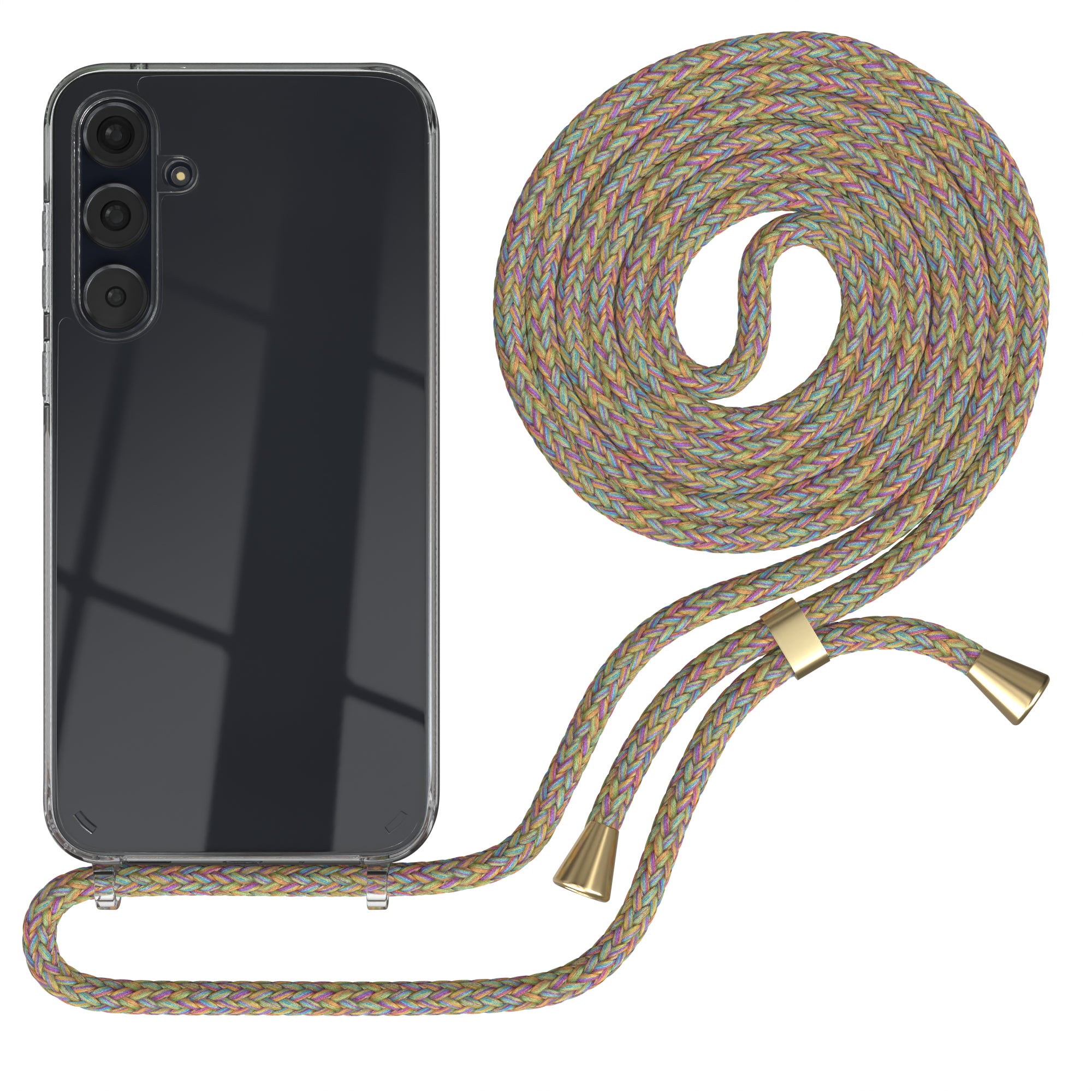 Galaxy A35 transparente Hülle + Kordel