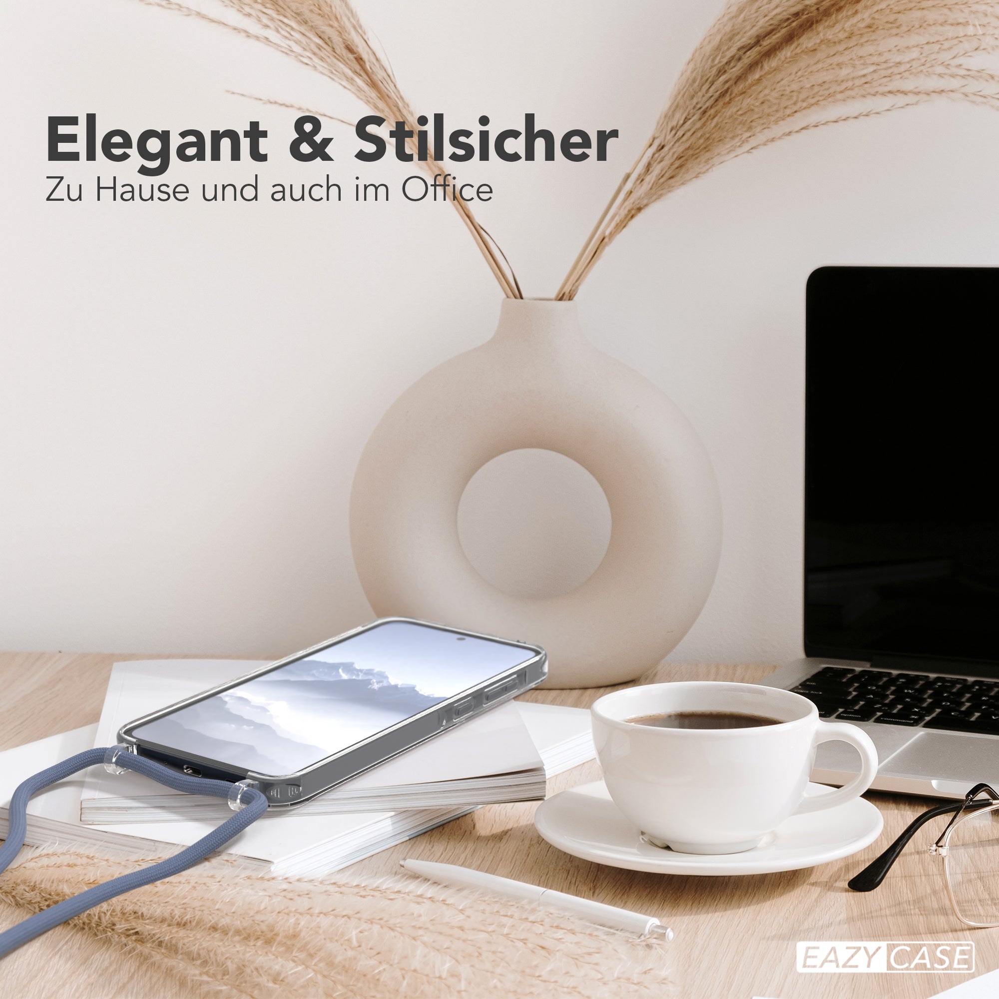 Galaxy A35 transparente Hülle + Kordel