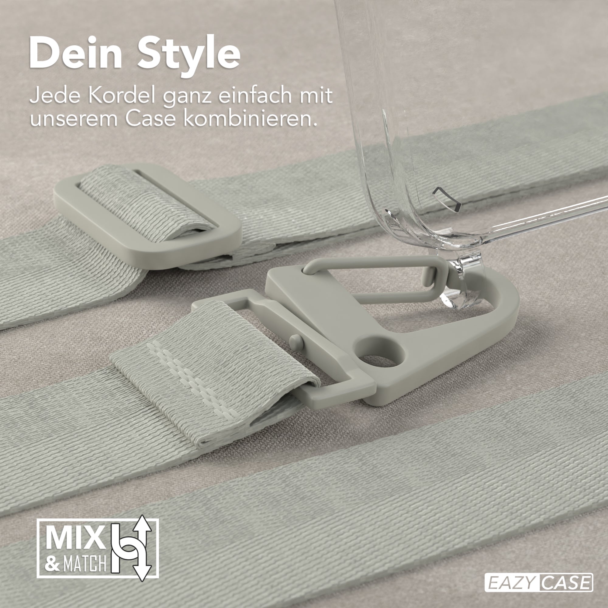 Galaxy A55 Hülle + breites Band