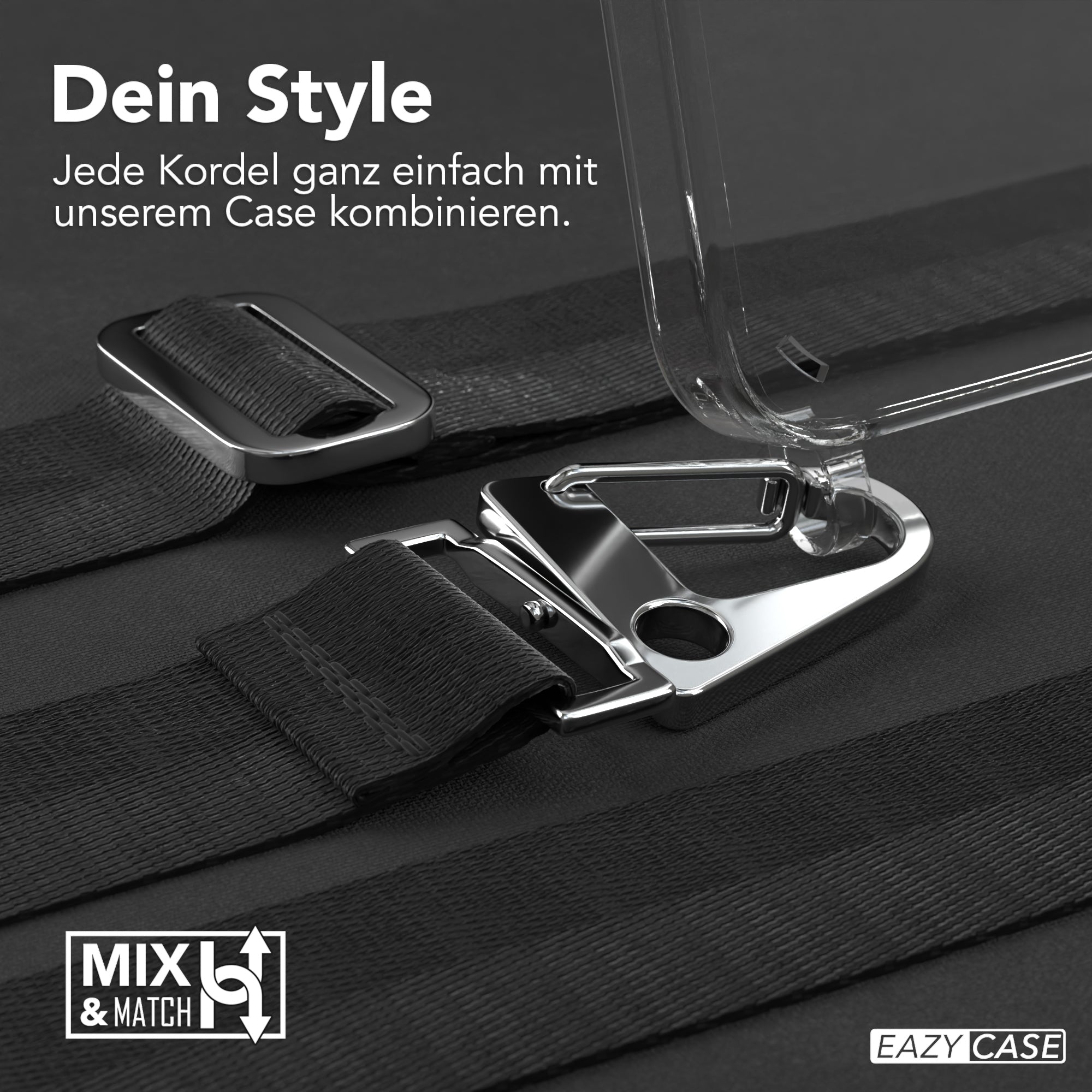 Galaxy A55 Hülle + breites Band