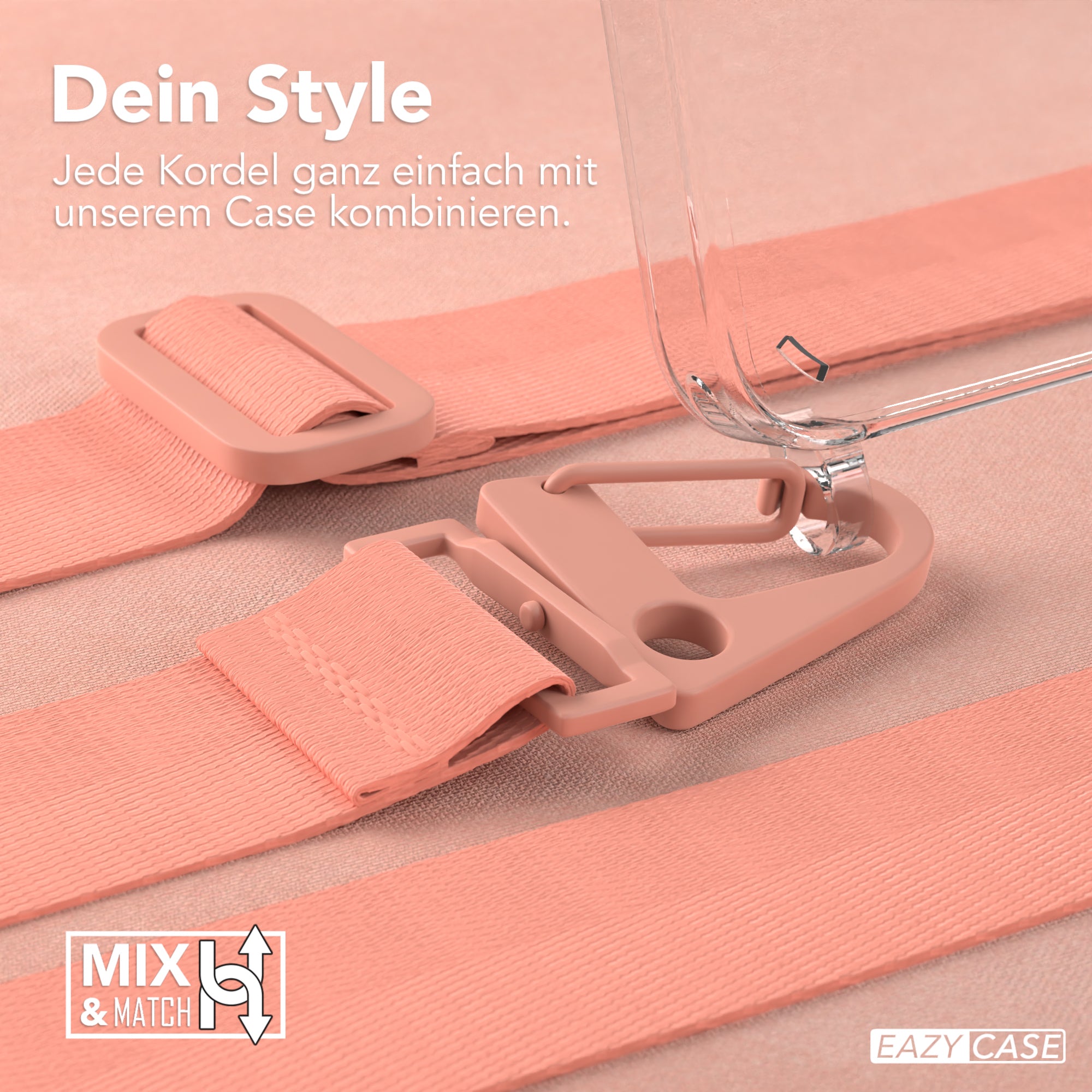 Galaxy A55 Hülle + breites Band