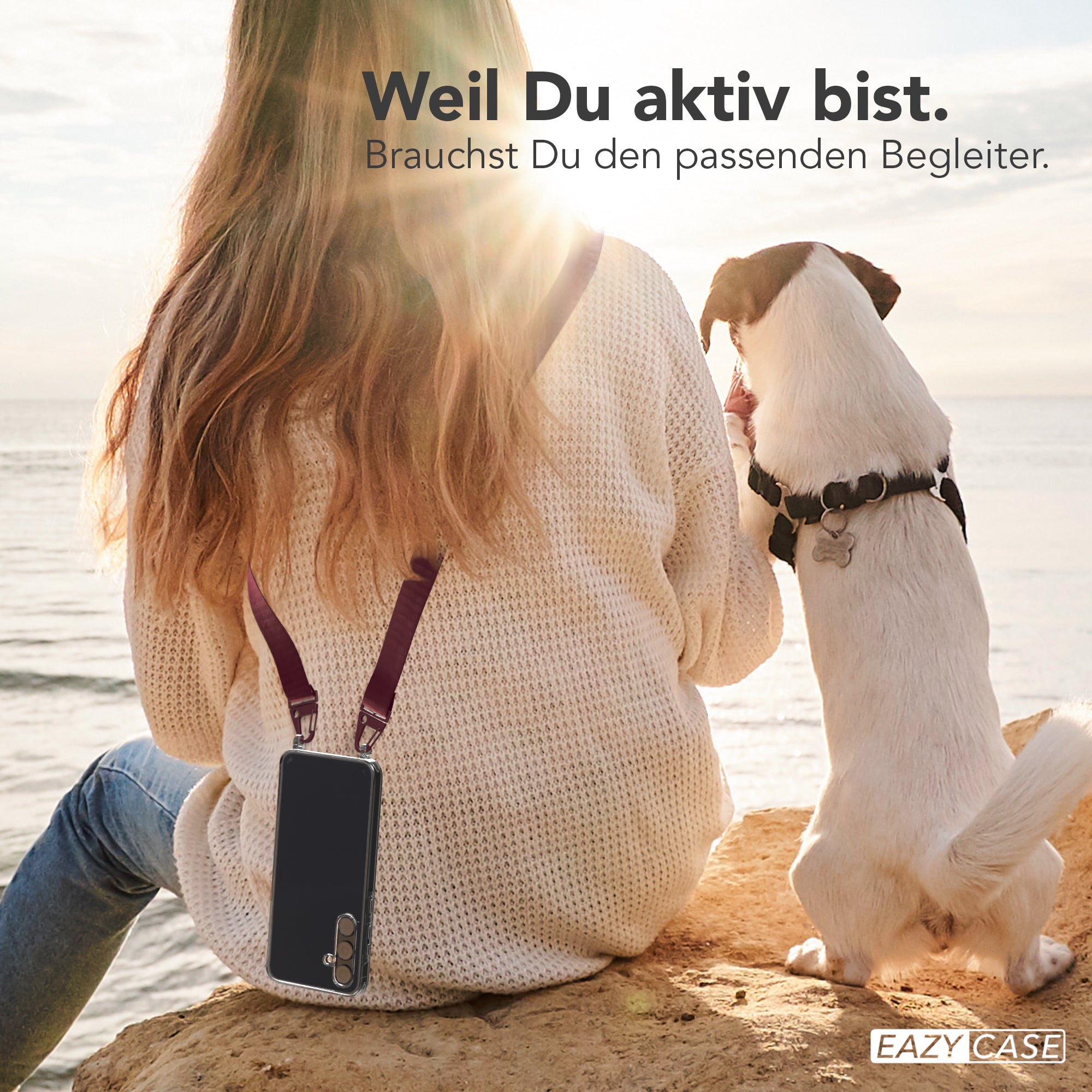 Galaxy A55 Hülle + breites Band