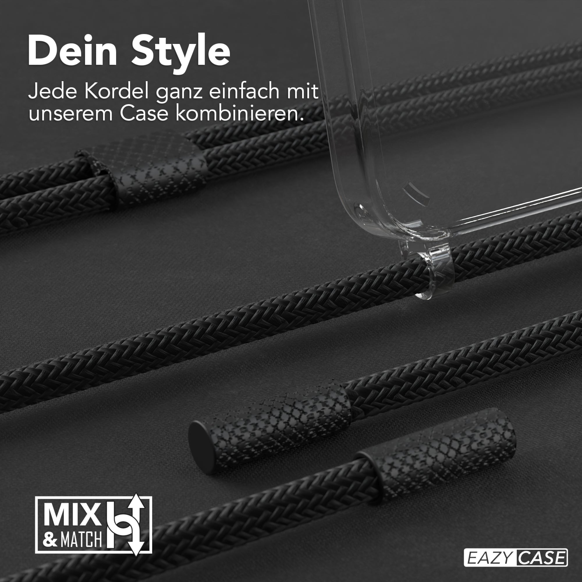 Galaxy A55 Hülle + Uni Kordel