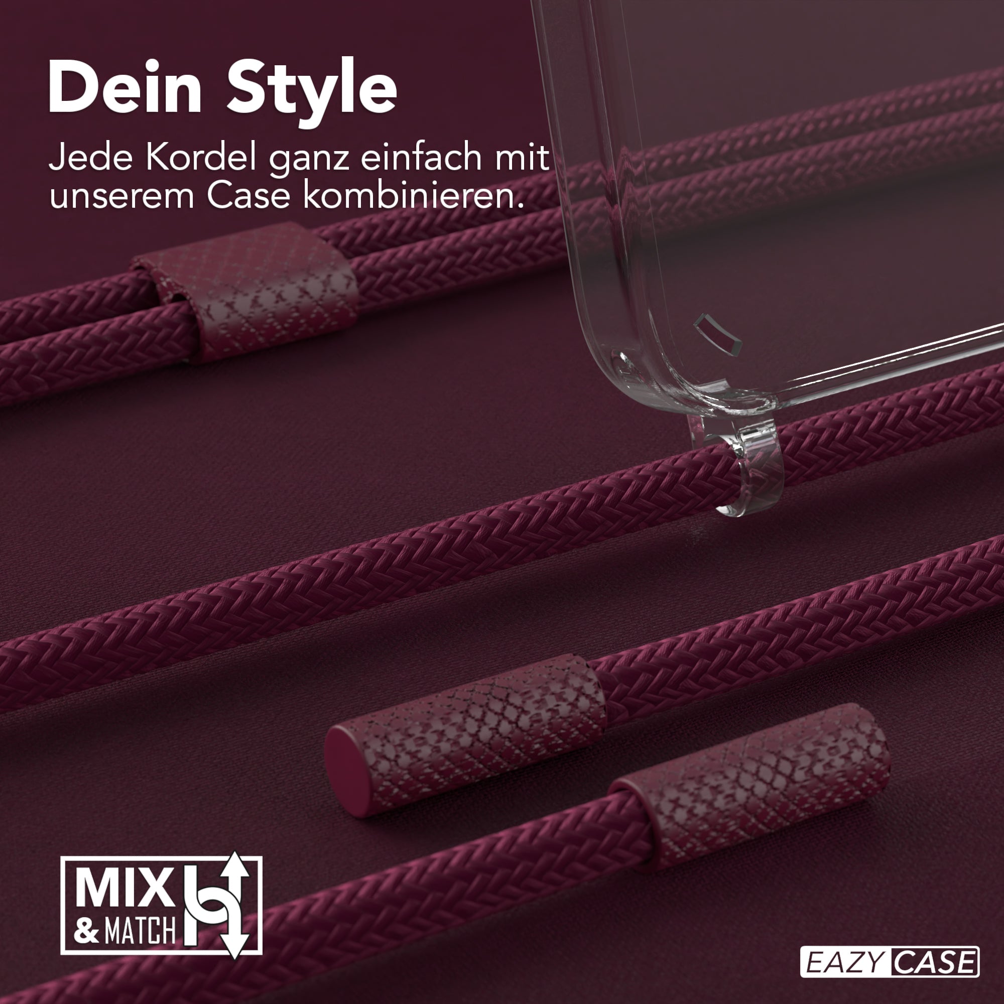 Galaxy A55 Hülle + Uni Kordel