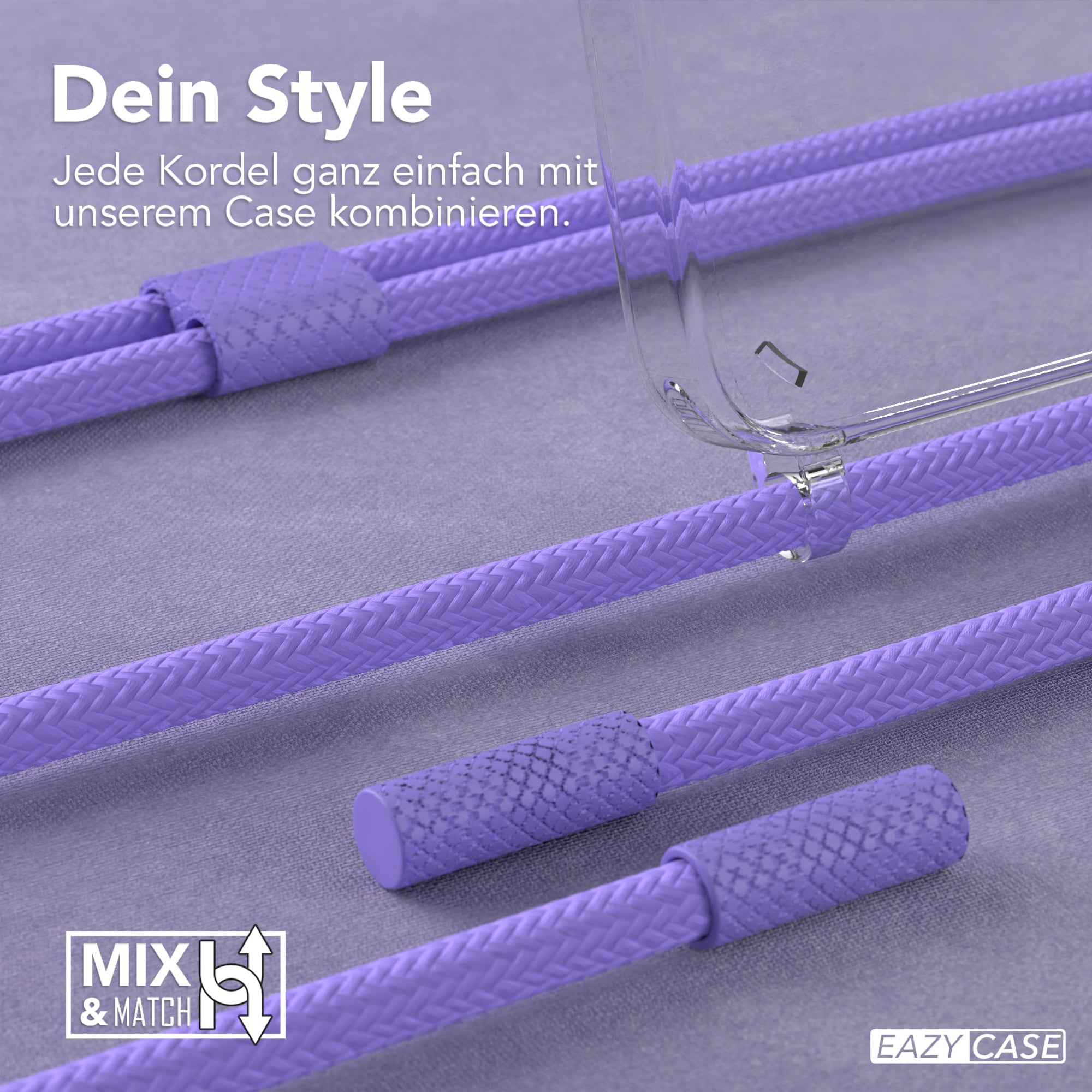 Galaxy A55 Hülle + Uni Kordel