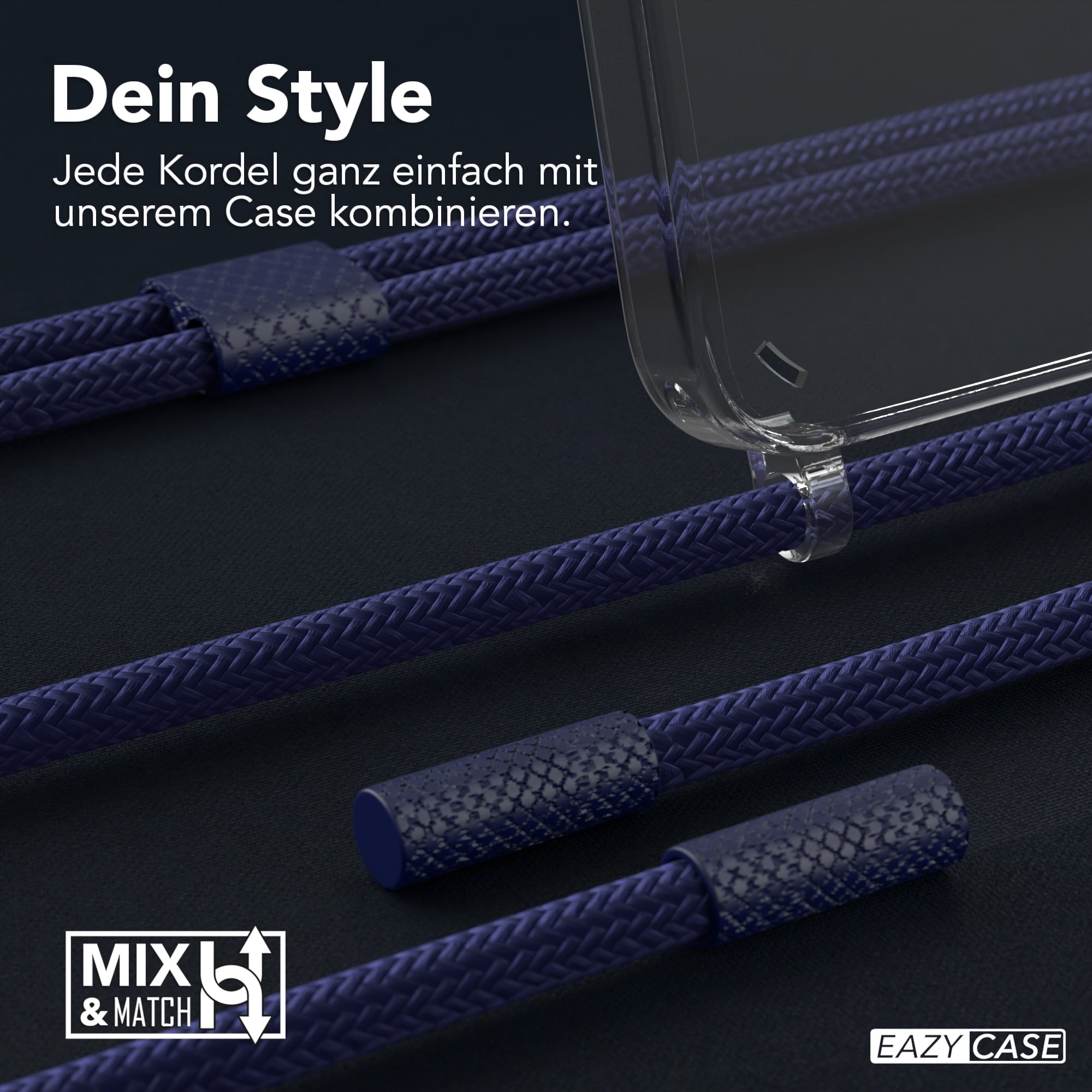 Galaxy A55 Hülle + Uni Kordel