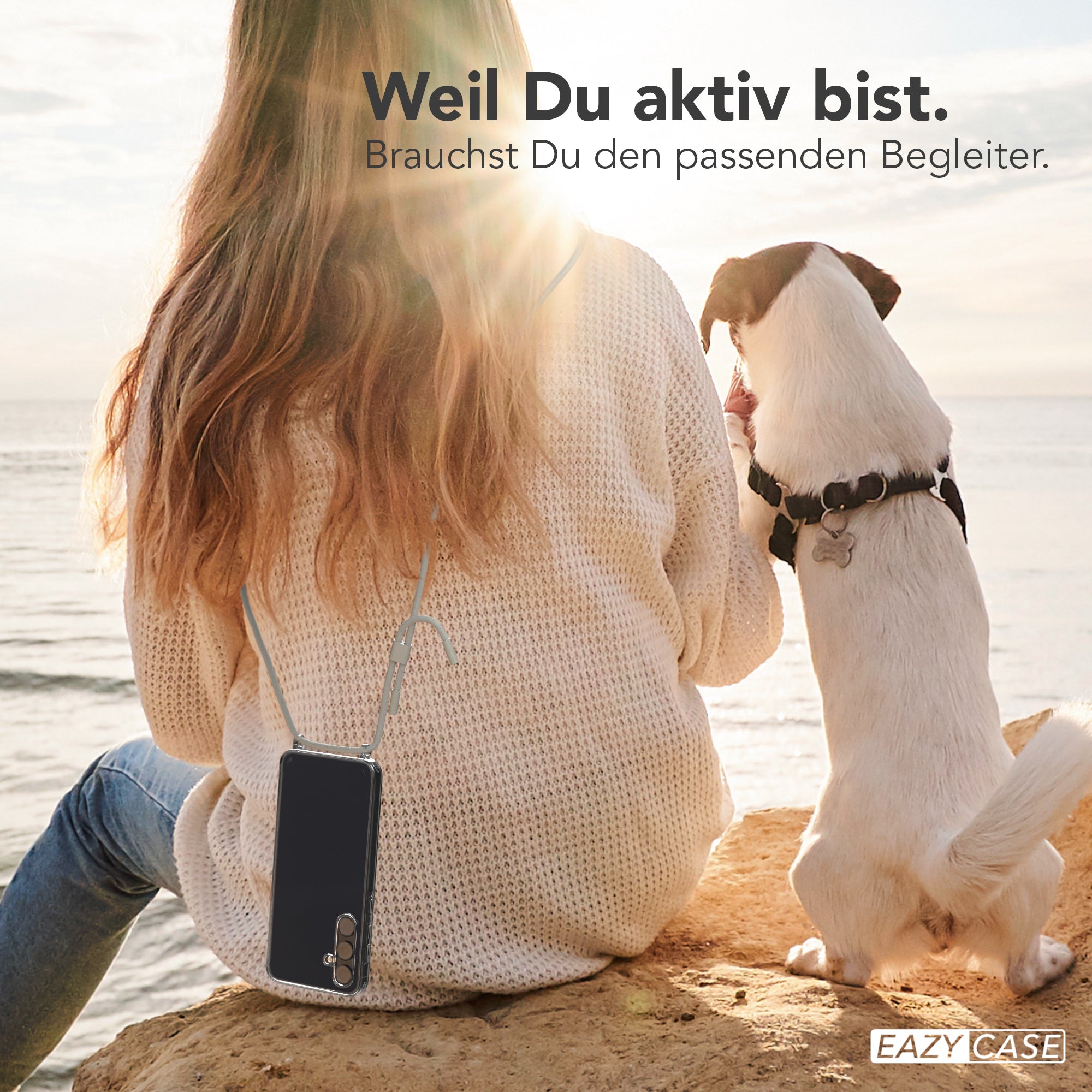 Galaxy A55 Hülle + Uni Kordel