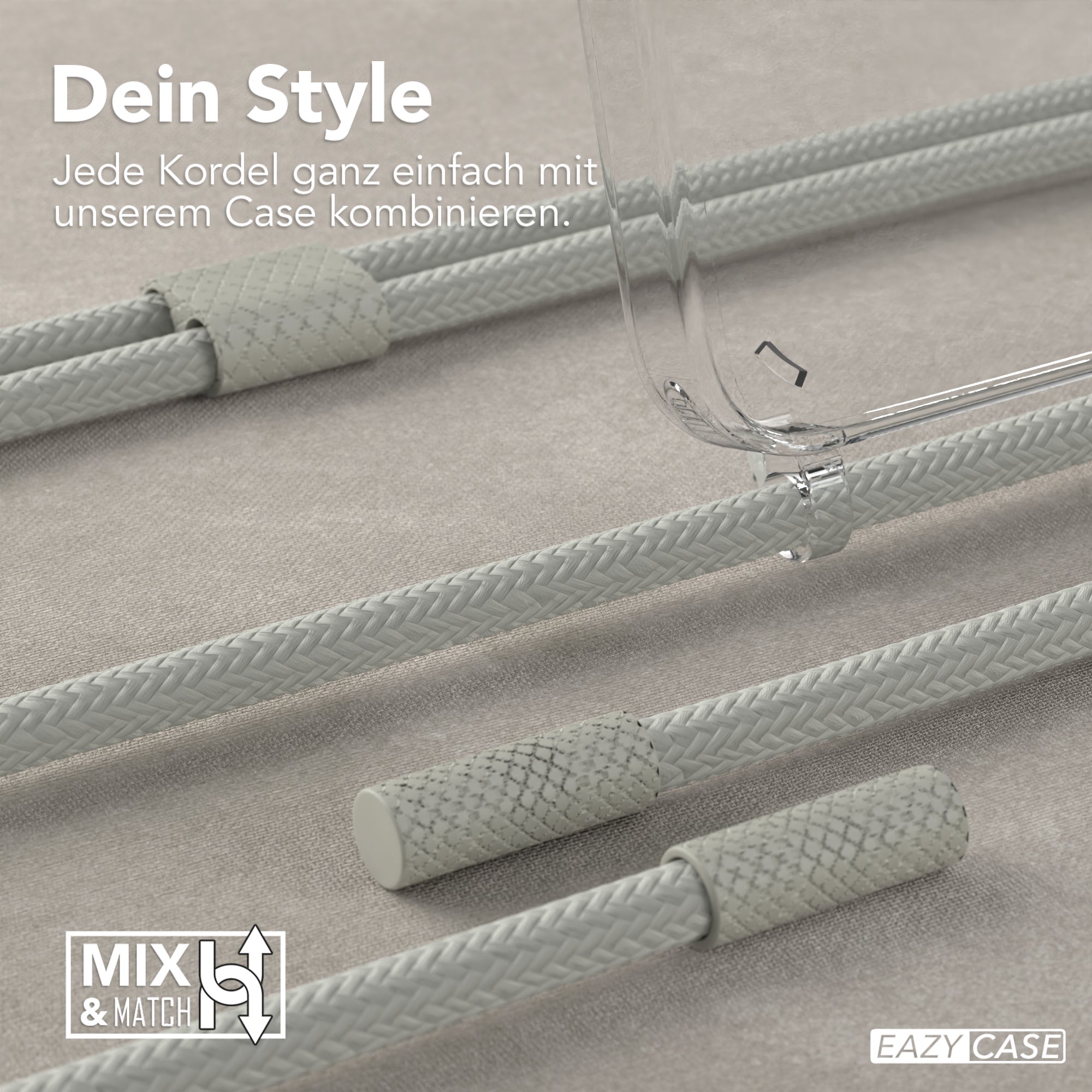 Galaxy A55 Hülle + Uni Kordel