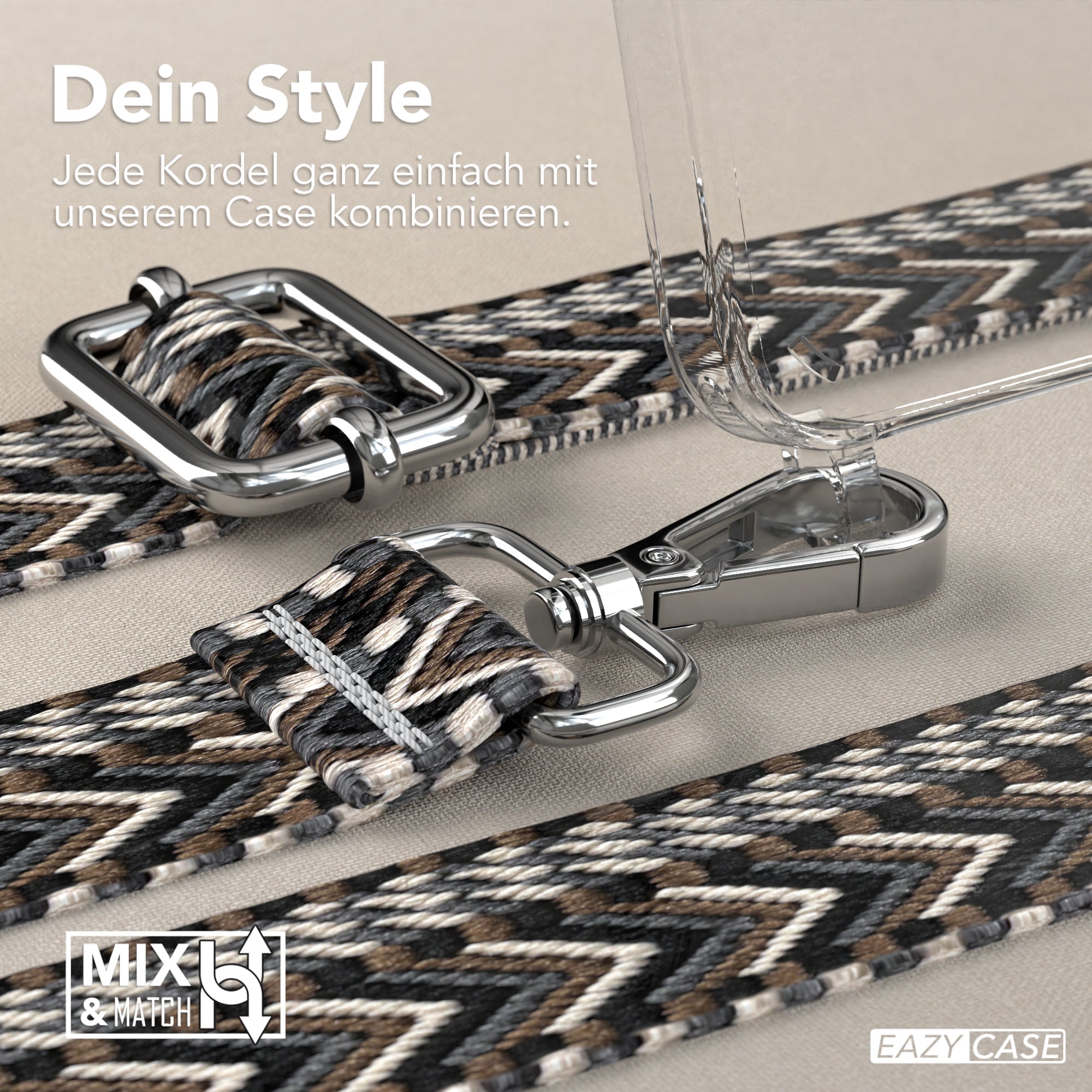 Galaxy A55 Hülle + Boho Band