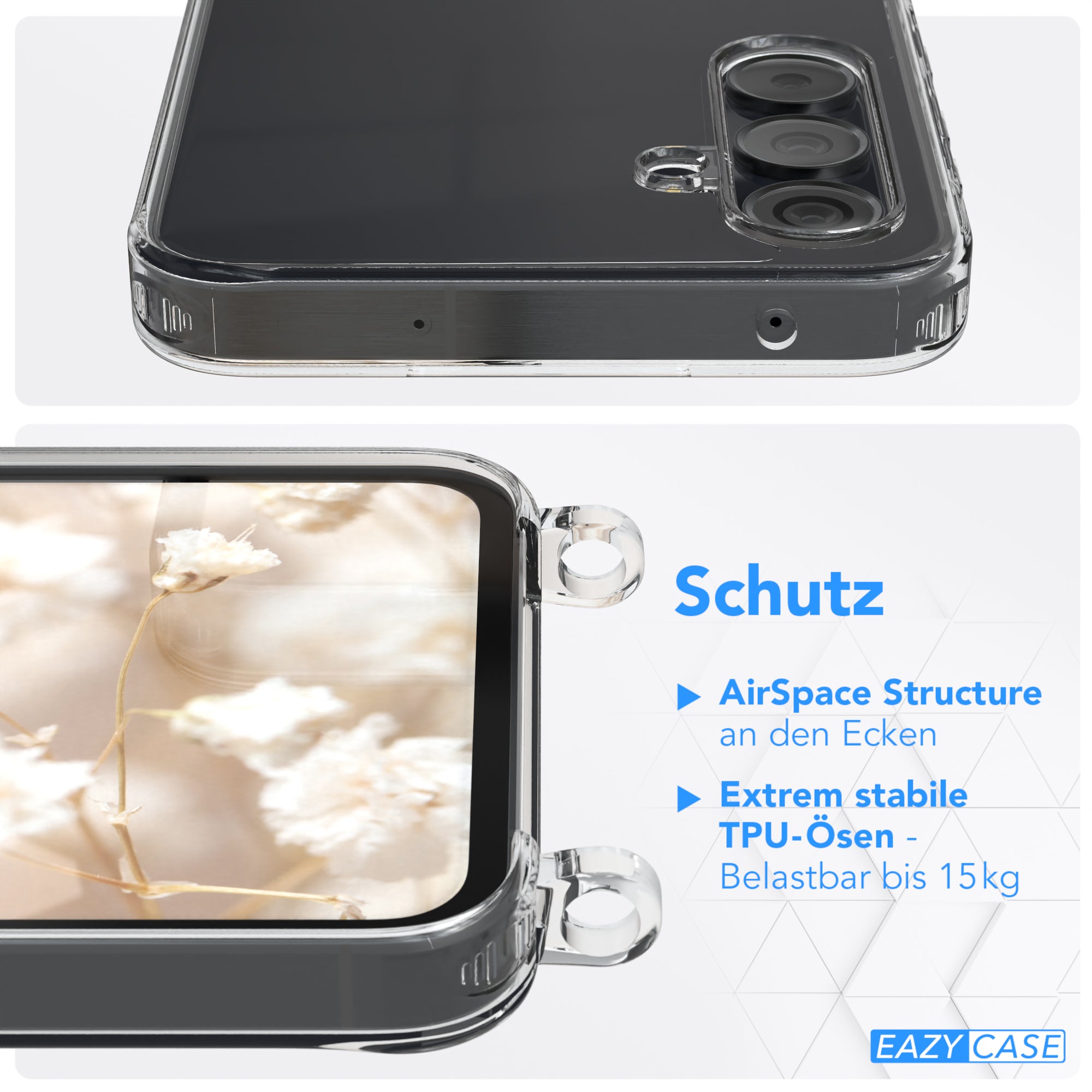 Galaxy A55 Hülle + Boho Band