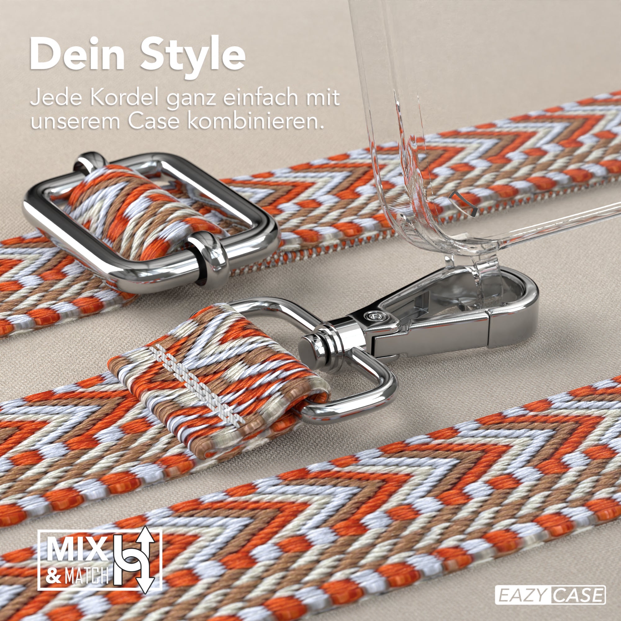 Galaxy A55 Hülle + Boho Band