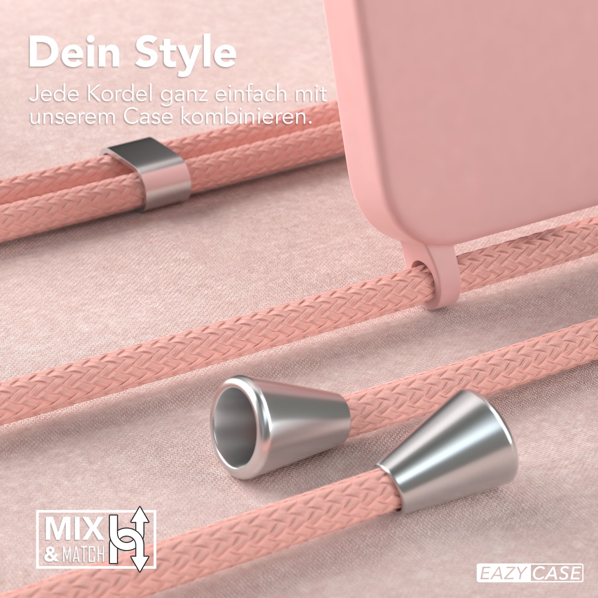 Galaxy A15 Silikonhülle + Kordel