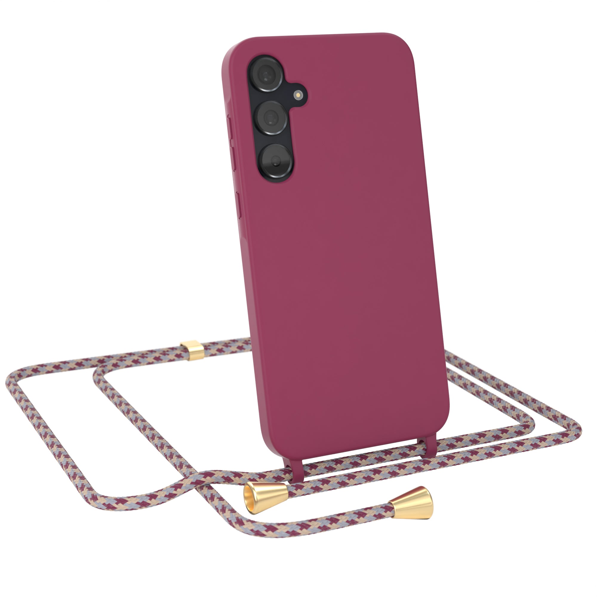 Galaxy A35 Silikonhülle + Kordel