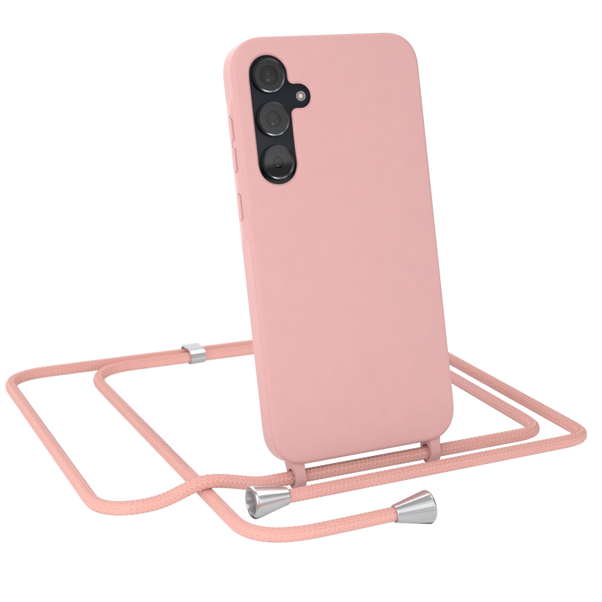 Galaxy A35 Silikonhülle + Kordel
