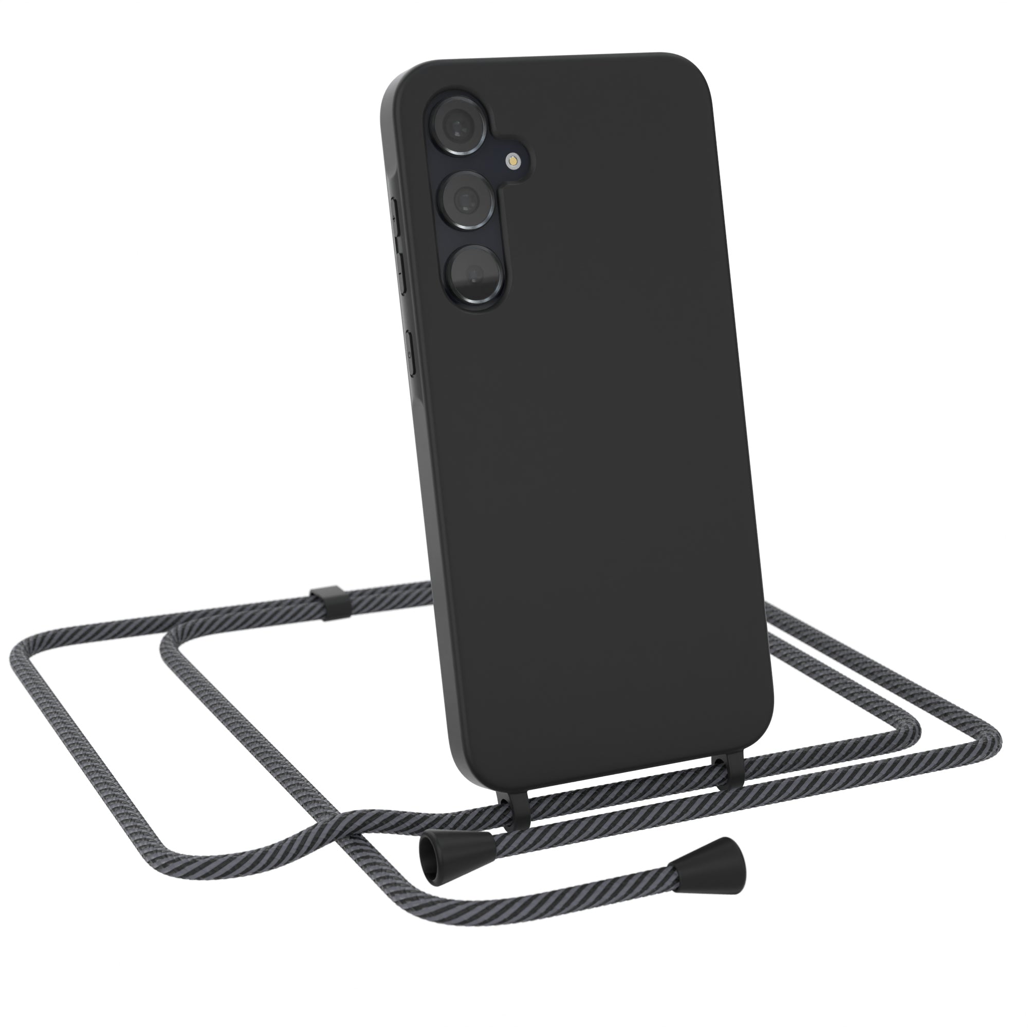 Galaxy A55 Silikonhülle + Kordel