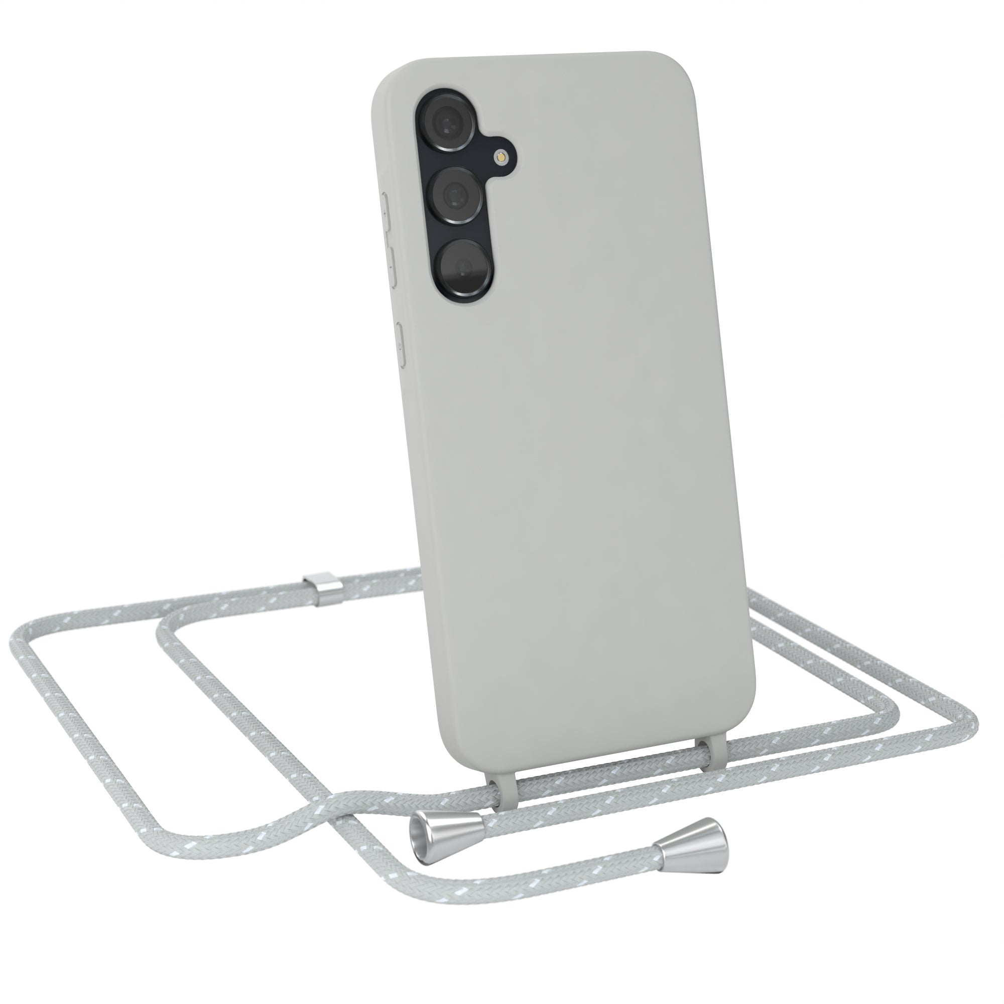 Galaxy A55 Silikonhülle + Kordel