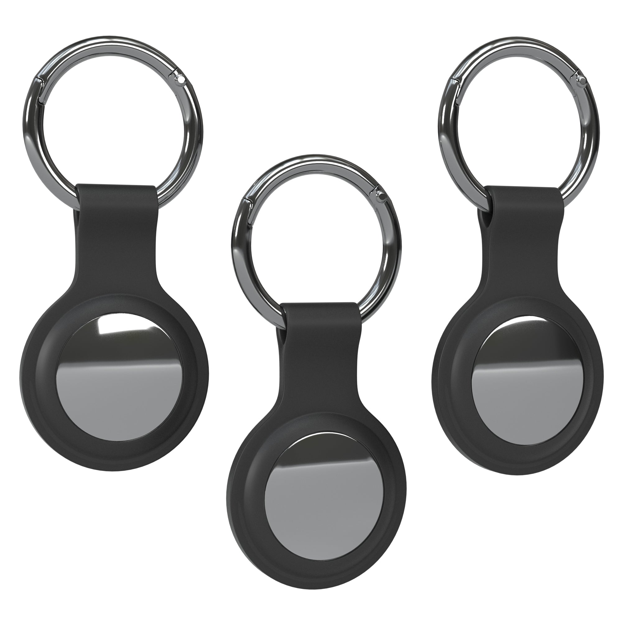 AirTag 3x Schlüsselanhänger Silikon kurz
