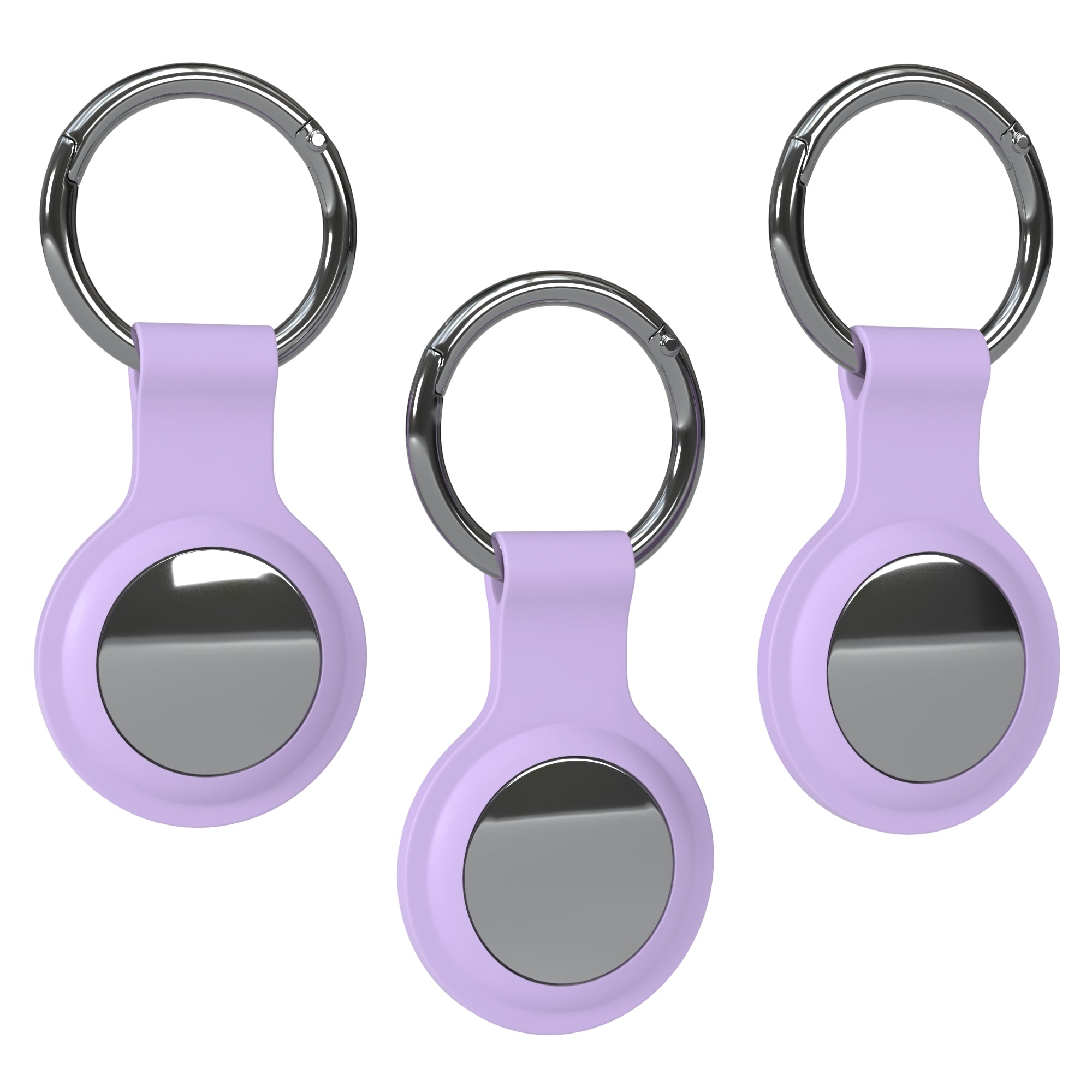 AirTag 3x Schlüsselanhänger Silikon kurz