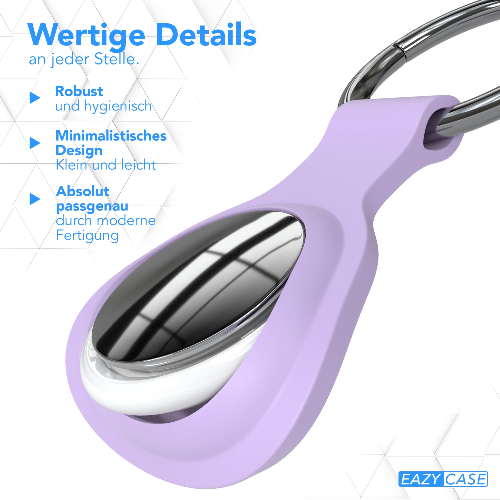AirTag 3x Schlüsselanhänger Silikon kurz