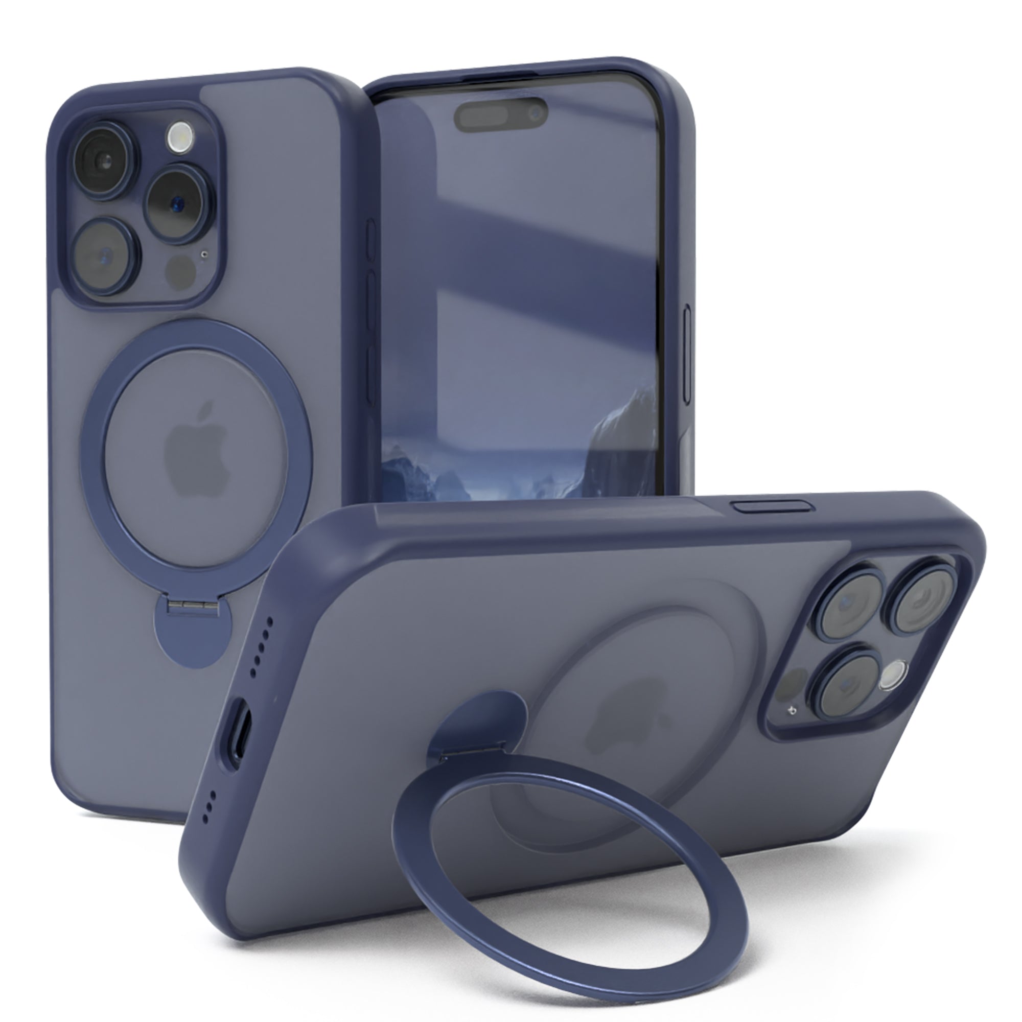 iPhone 15 Pro Outdoor Hülle + drehbarer Ring mit MagSafe