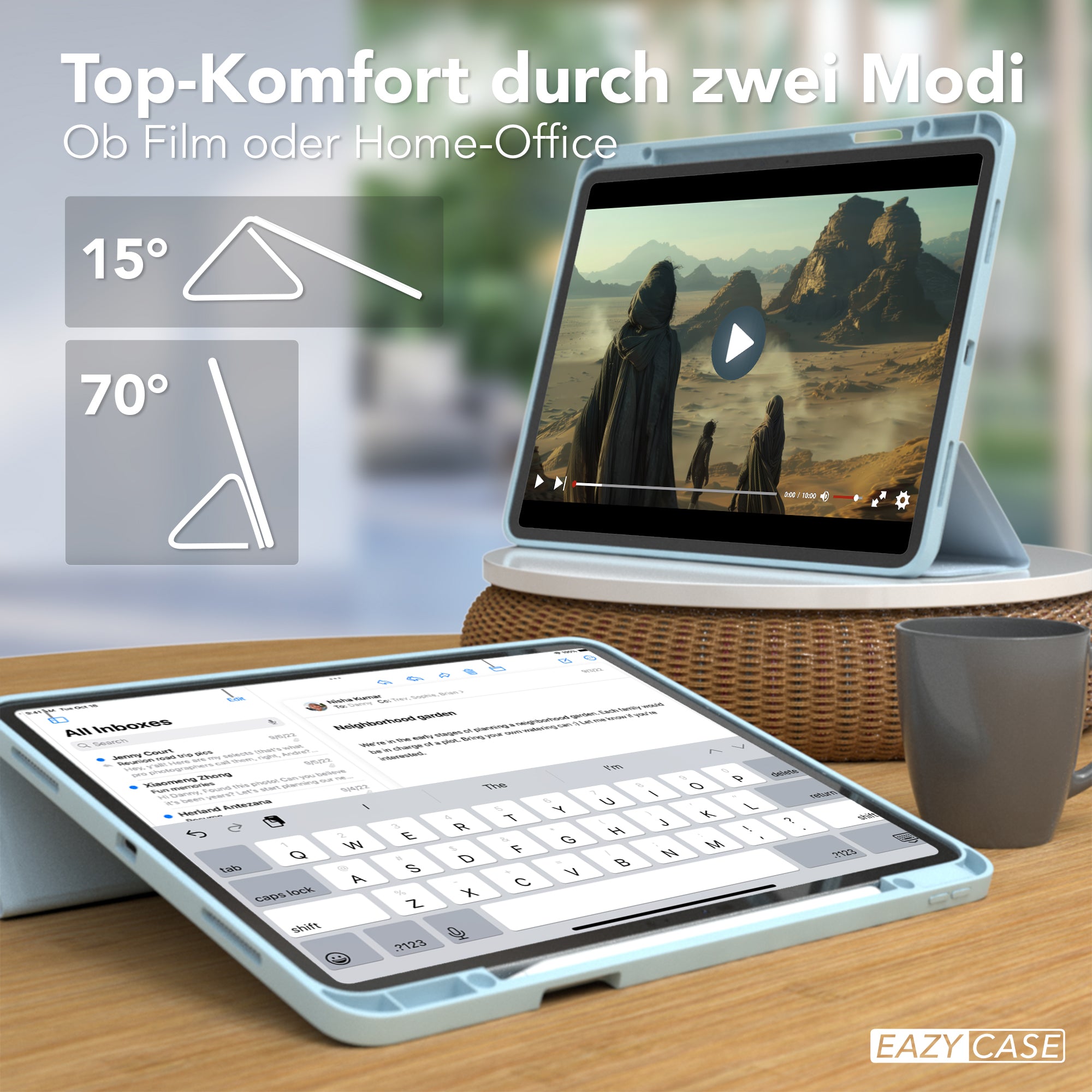 iPad Pro 13" (2024) Smartcase mit Stifthalter