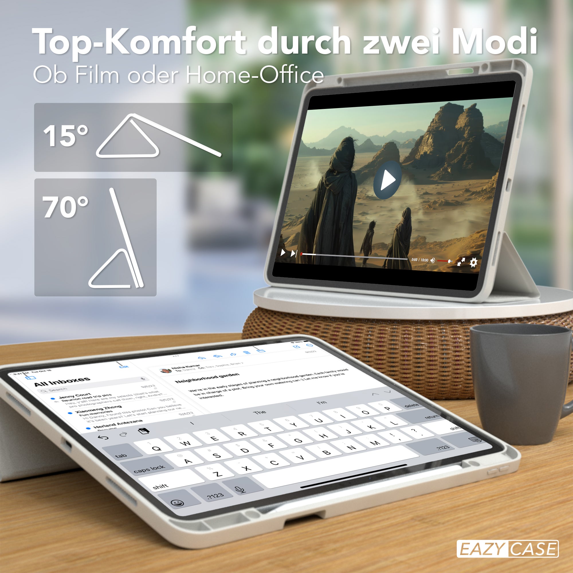 iPad Pro 13" (2024) Smartcase mit Stifthalter