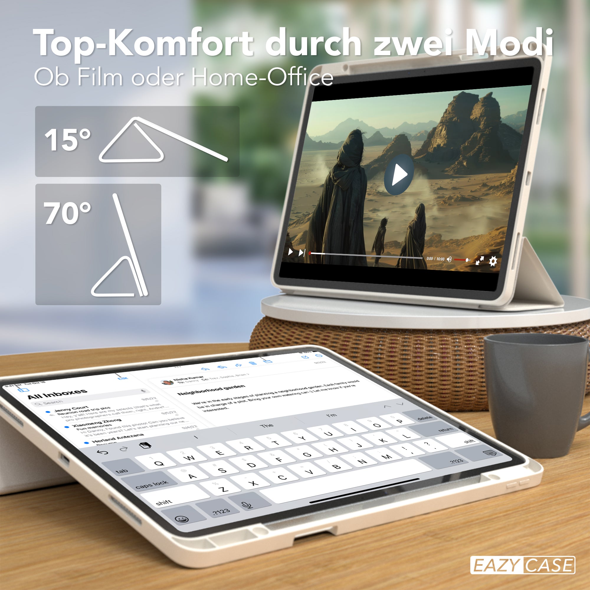 iPad Air 13" (2024) Smartcase mit Stifthalter