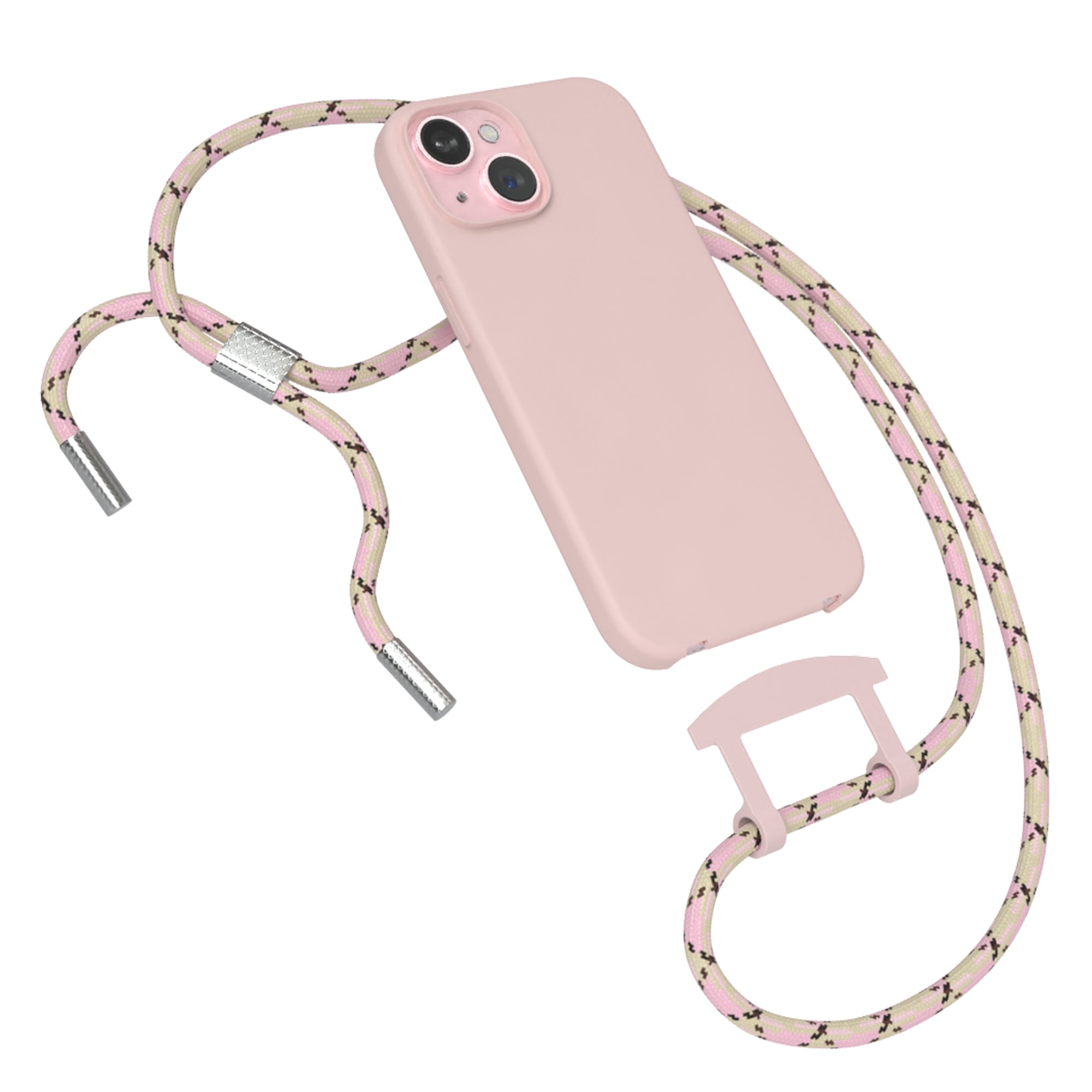 iPhone 15 2in1 Hülle mit Kordel