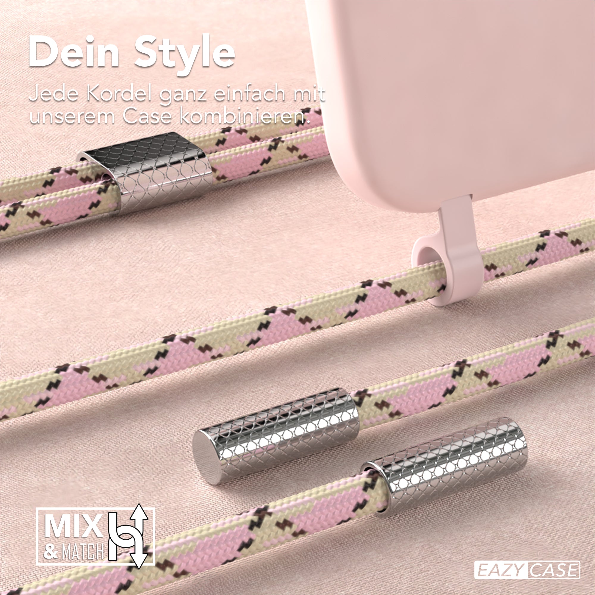 iPhone 15 2in1 Hülle mit Kordel