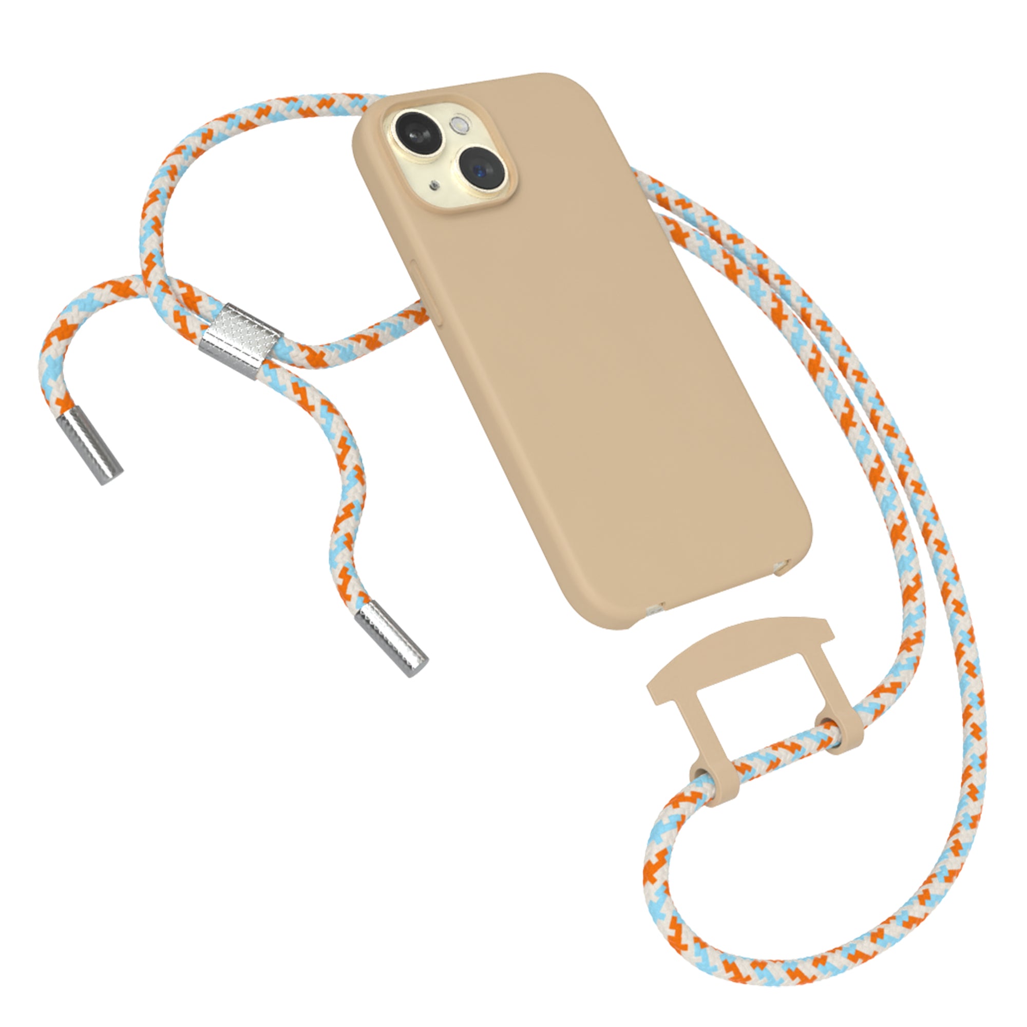 iPhone 15 2in1 Hülle mit Kordel