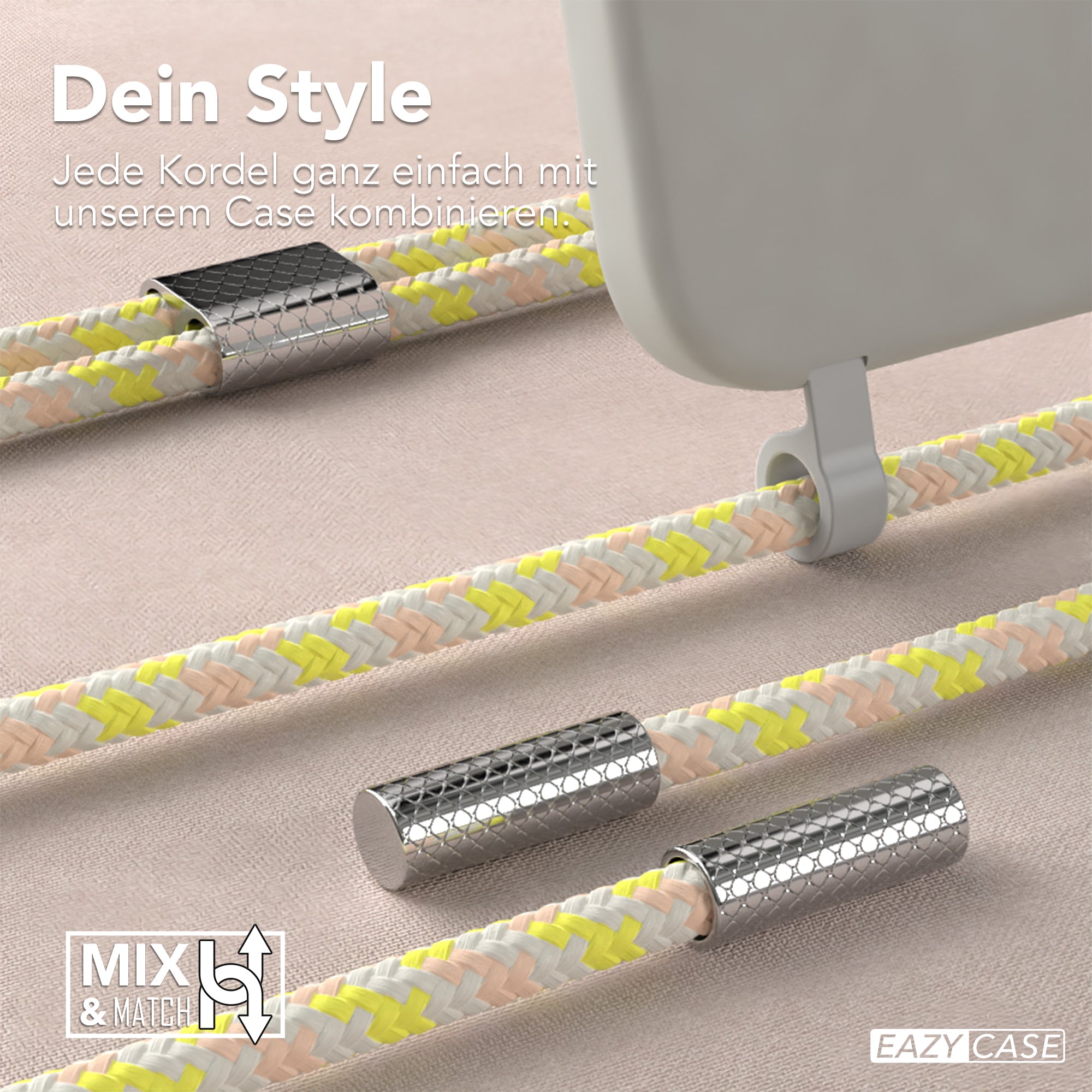 iPhone 15 2in1 Hülle mit Kordel