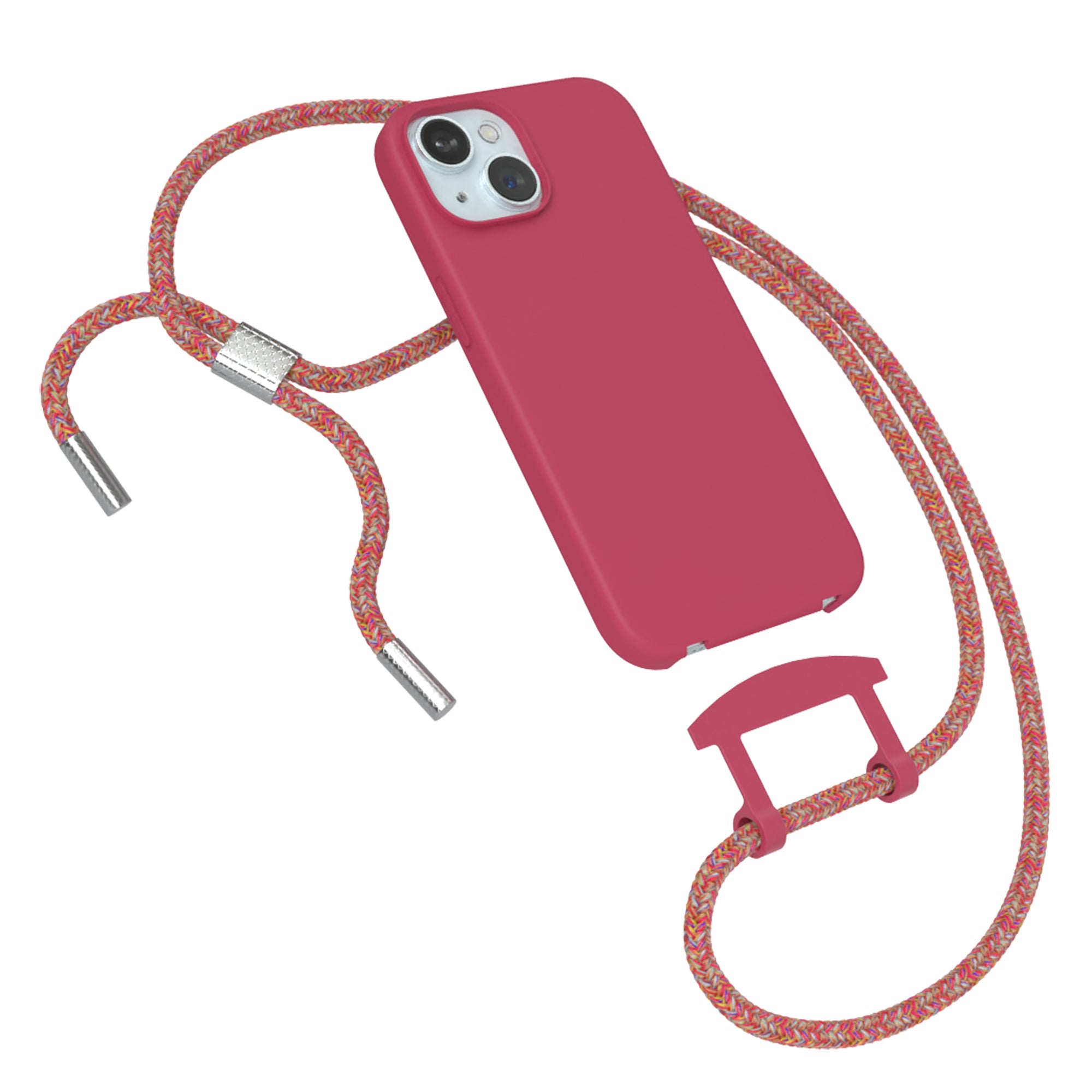 iPhone 15 2in1 Hülle mit Kordel