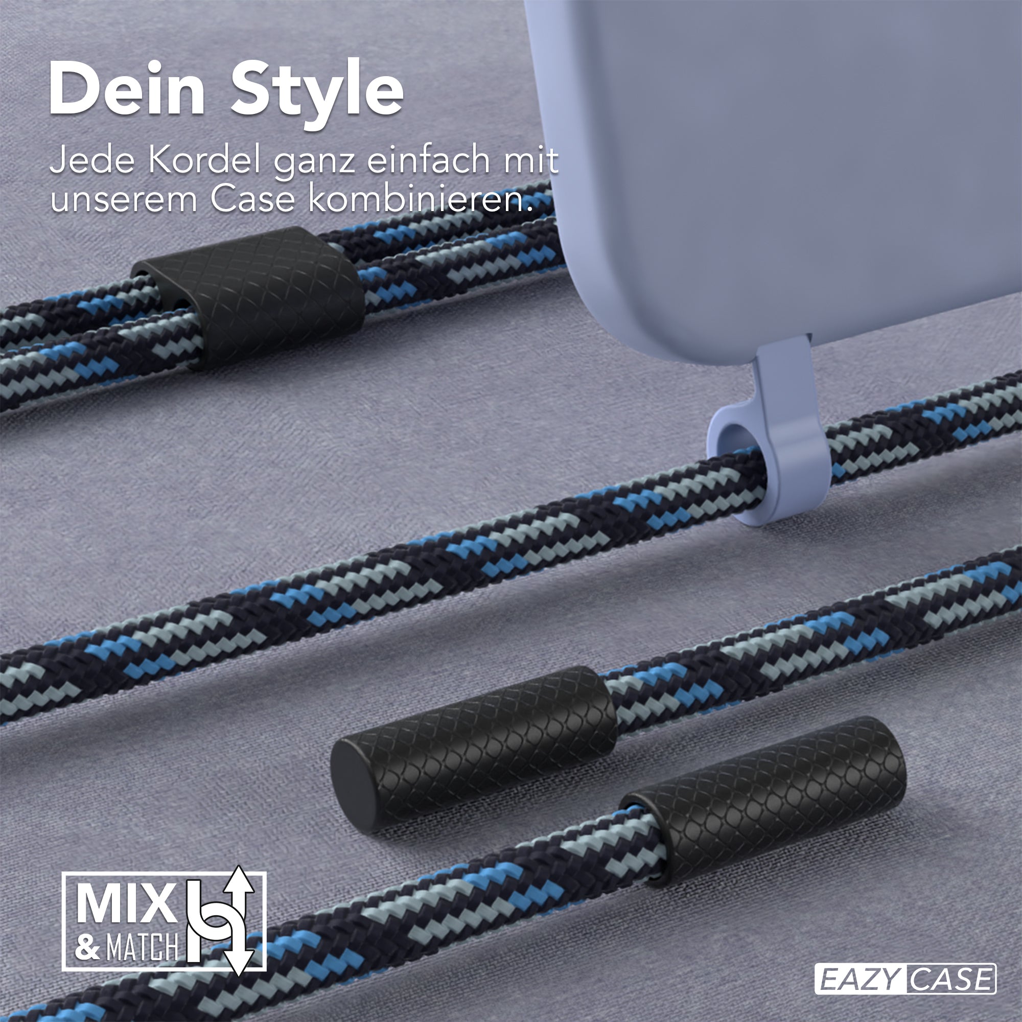 iPhone 15 2in1 Hülle mit Kordel