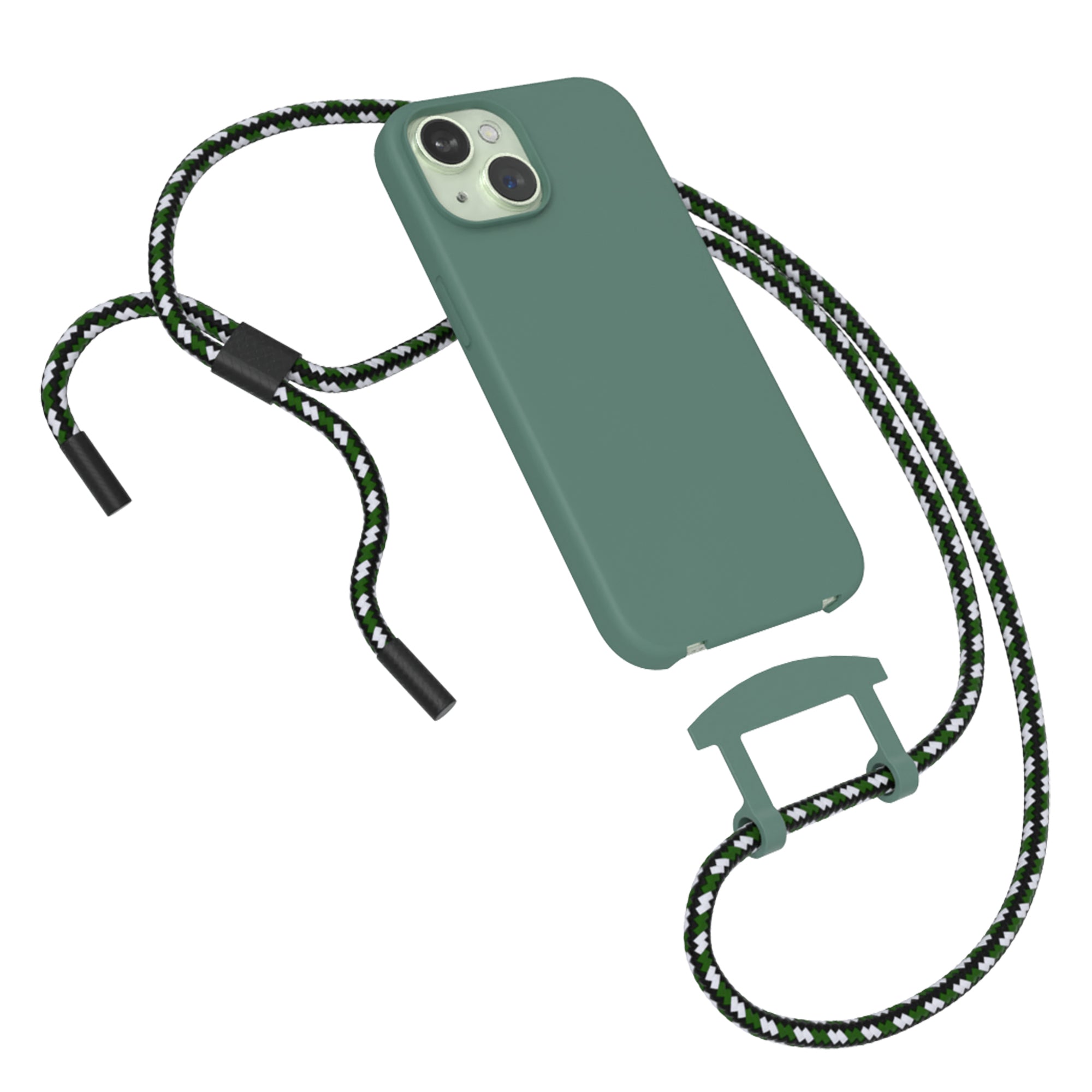iPhone 15 2in1 Hülle mit Kordel