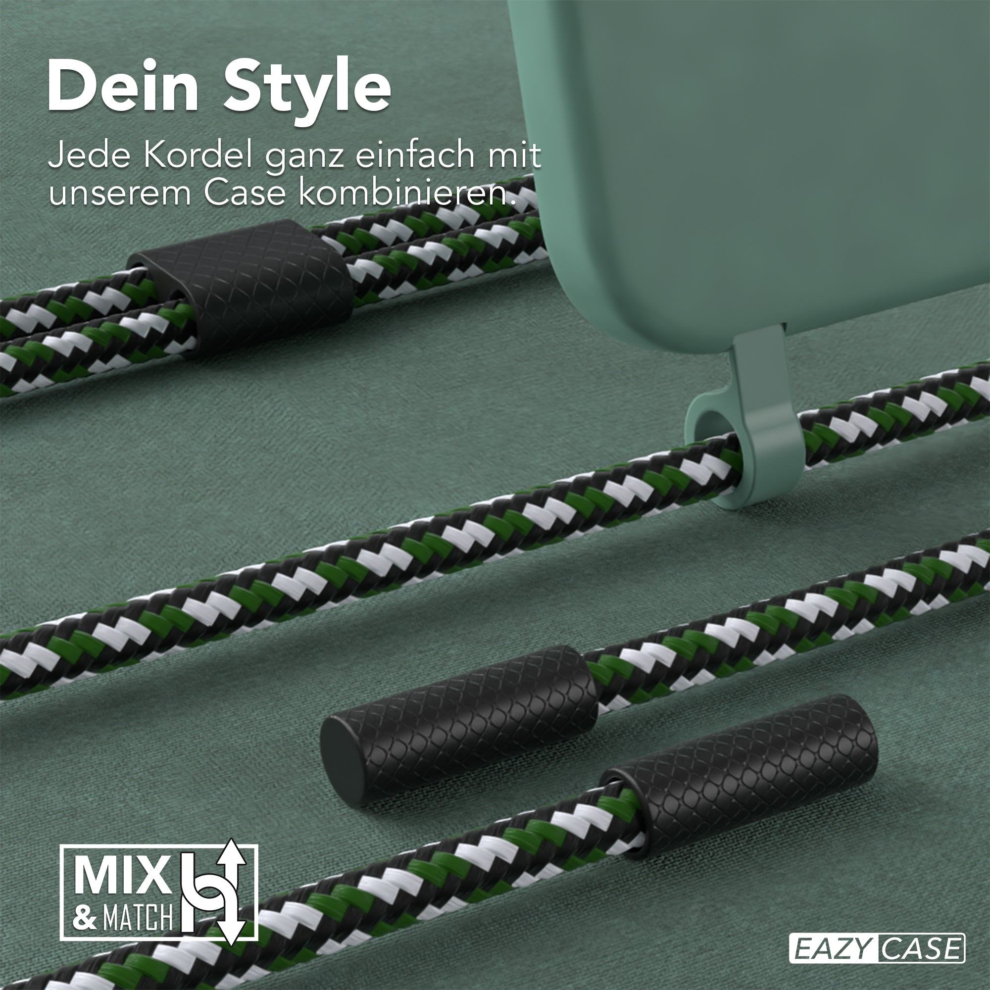 iPhone 15 2in1 Hülle mit Kordel