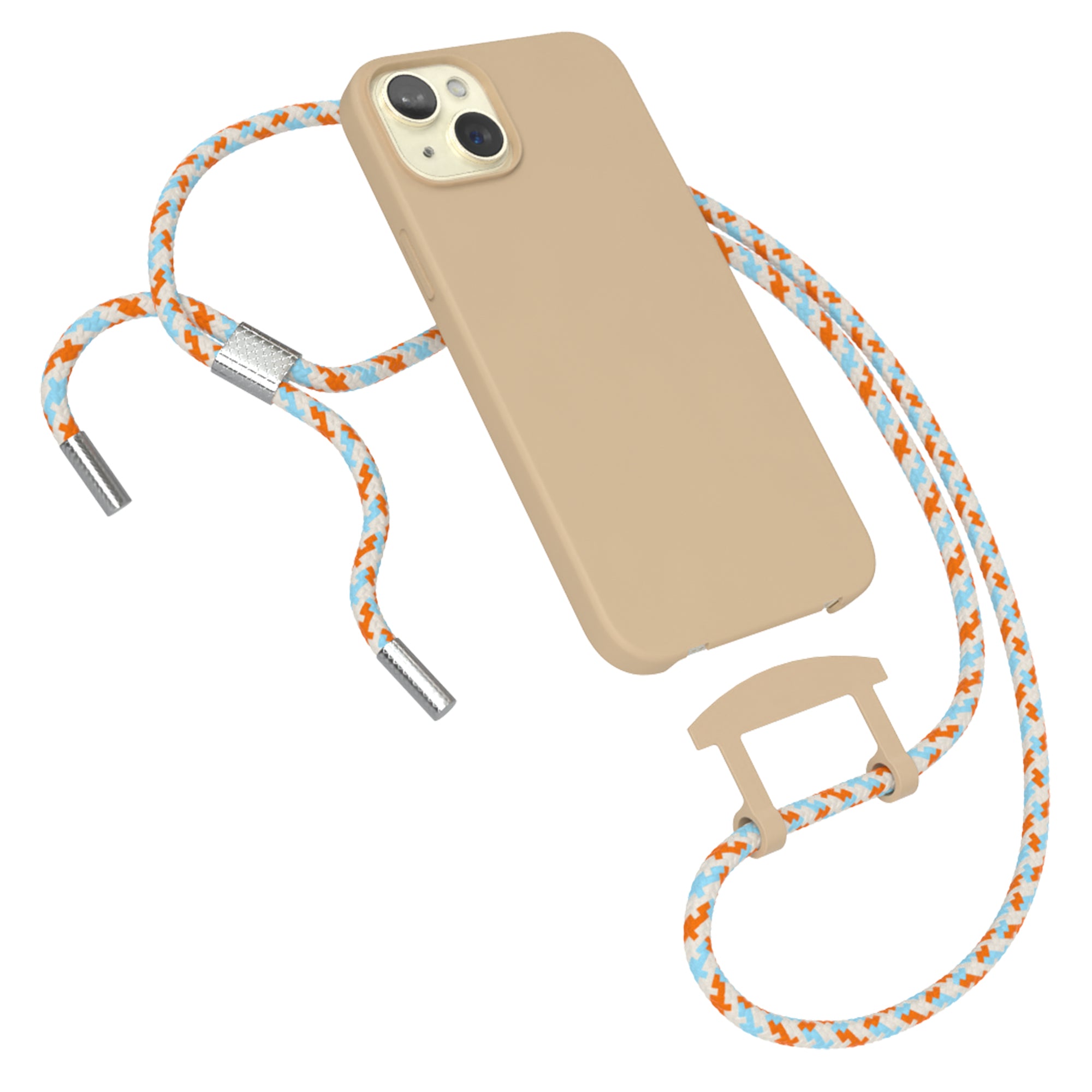 iPhone 15 Plus 2in1 Hülle mit Kordel