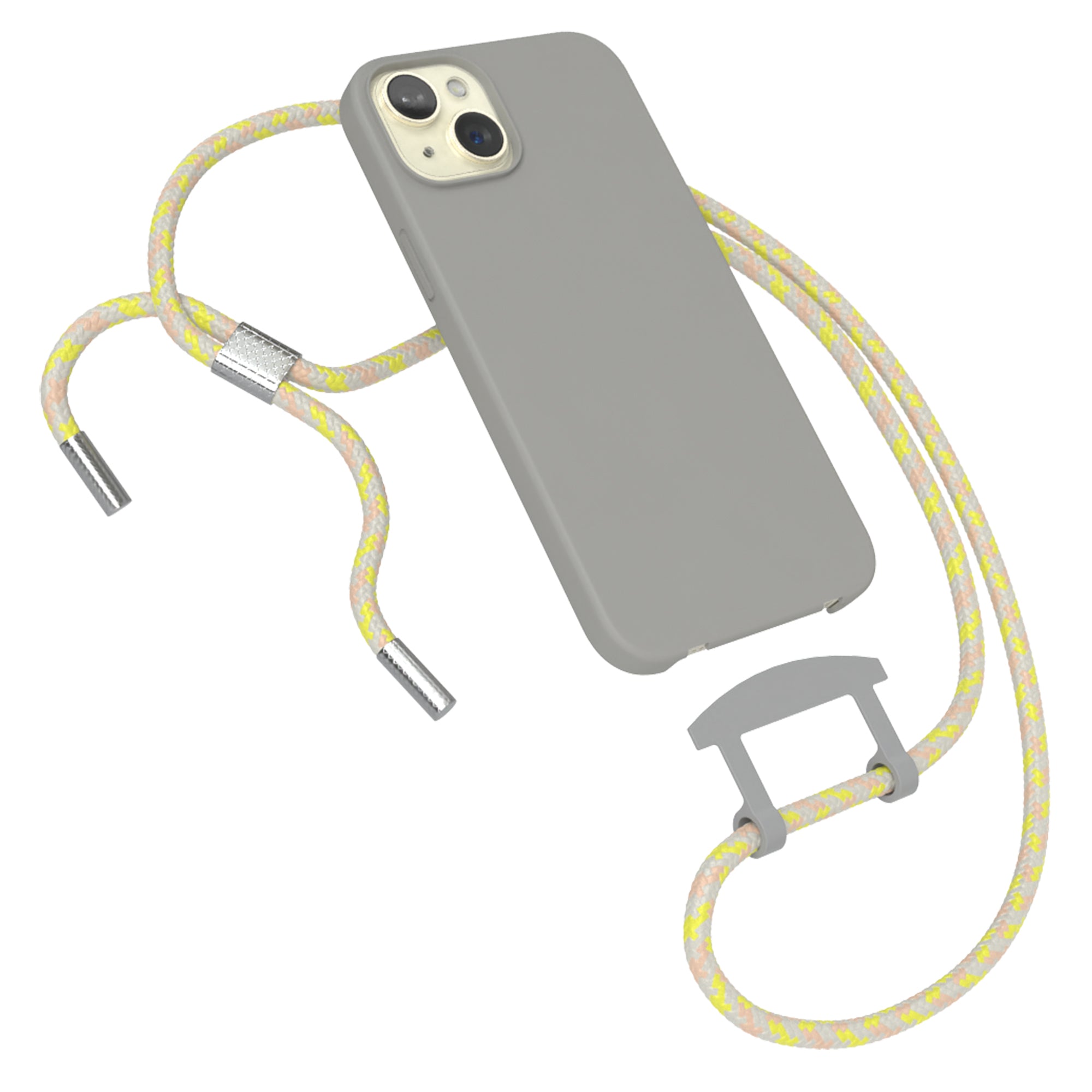 iPhone 15 Plus 2in1 Hülle mit Kordel