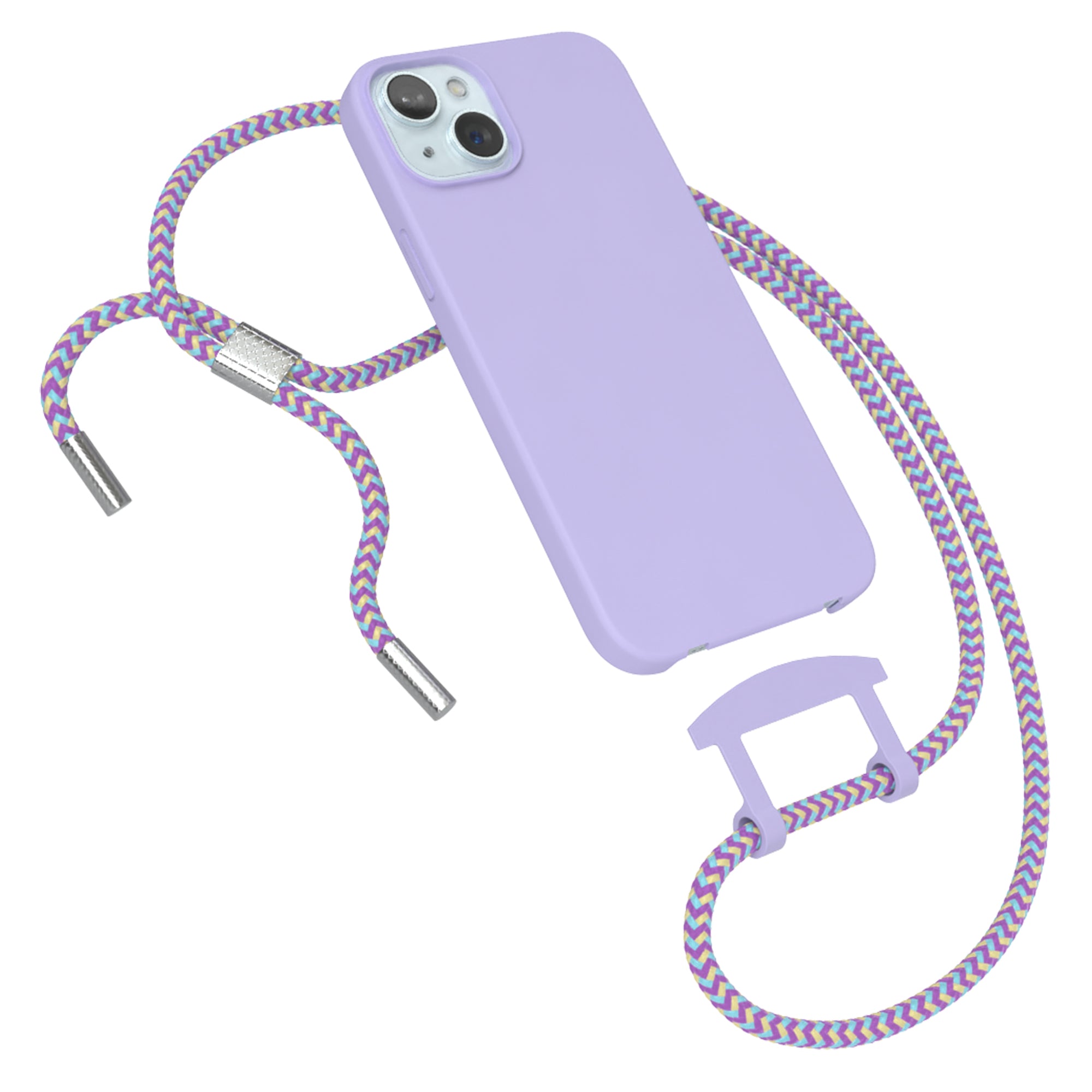 iPhone 15 Plus 2in1 Hülle mit Kordel